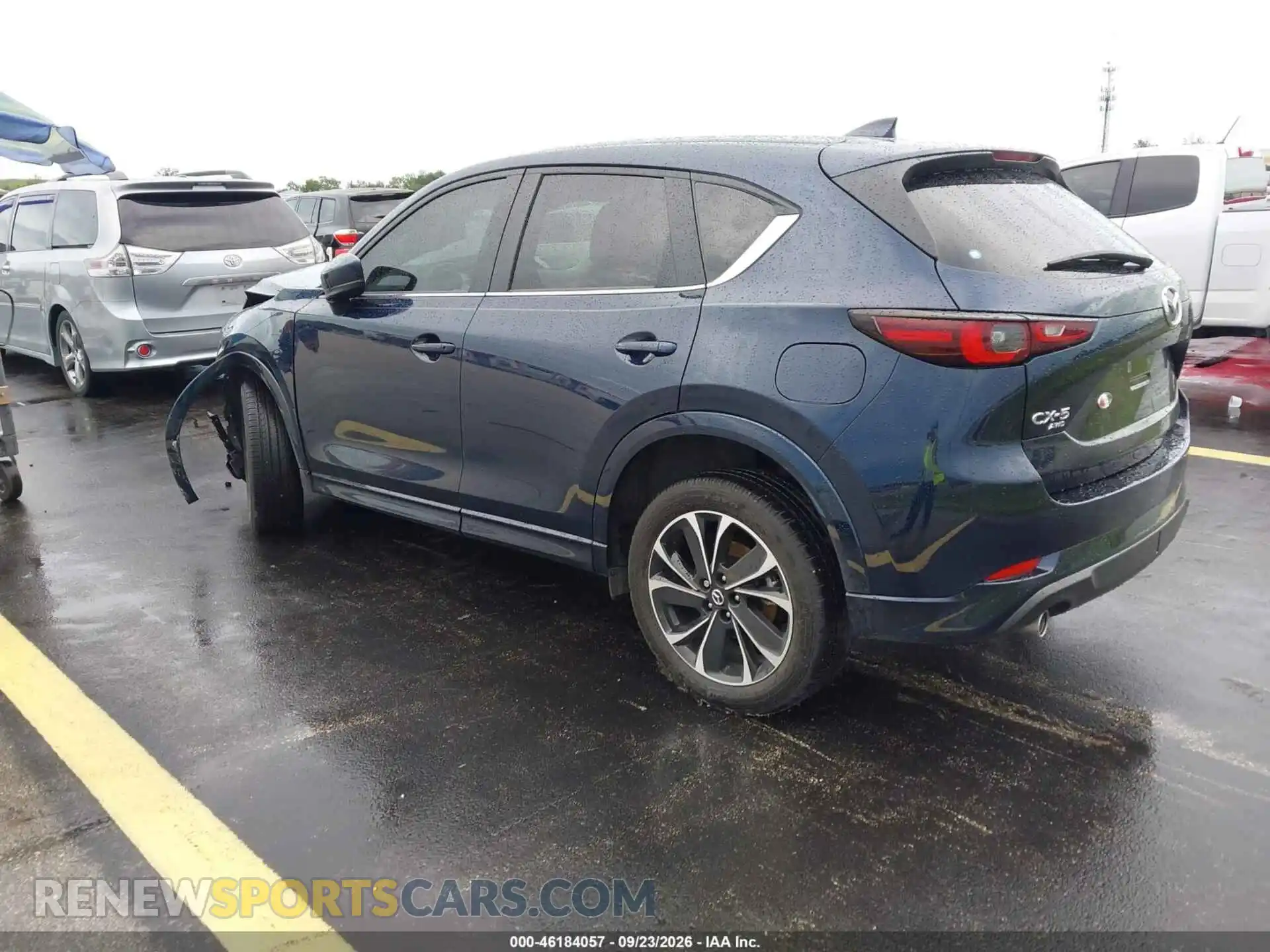 3 fotografías del automóvil dañado JM3KFBCM1S0801550 MAZDA CX-5 2025
