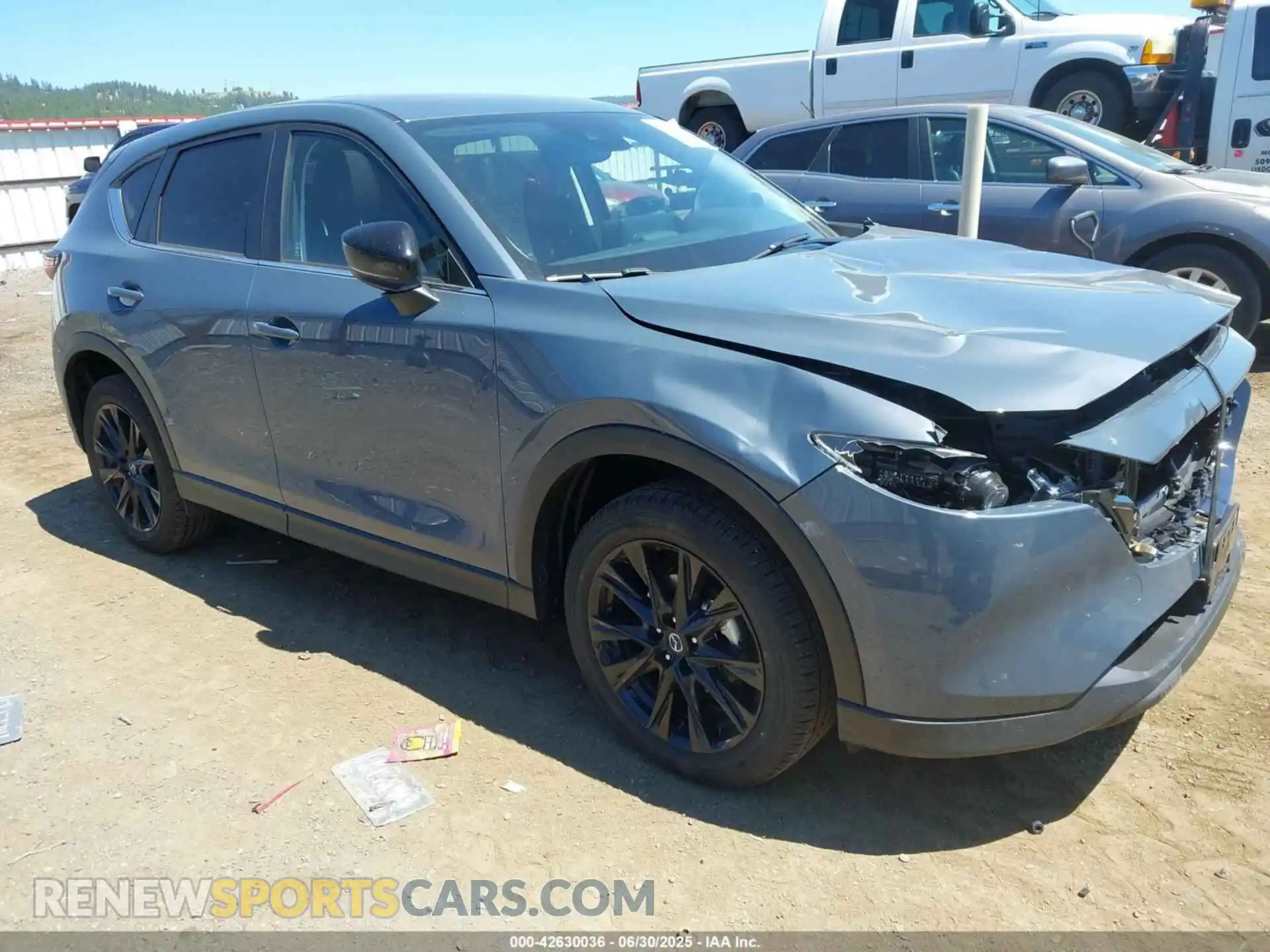 1 Photograph of a damaged car JM3KFBCM2S0672363 MAZDA CX-5 2025