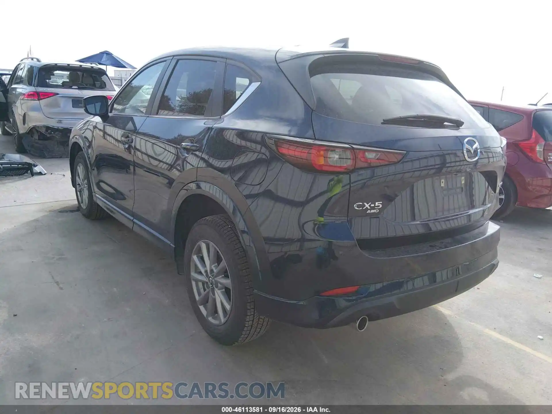 3 Photograph of a damaged car JM3KFBCM2S0694184 MAZDA CX-5 2025