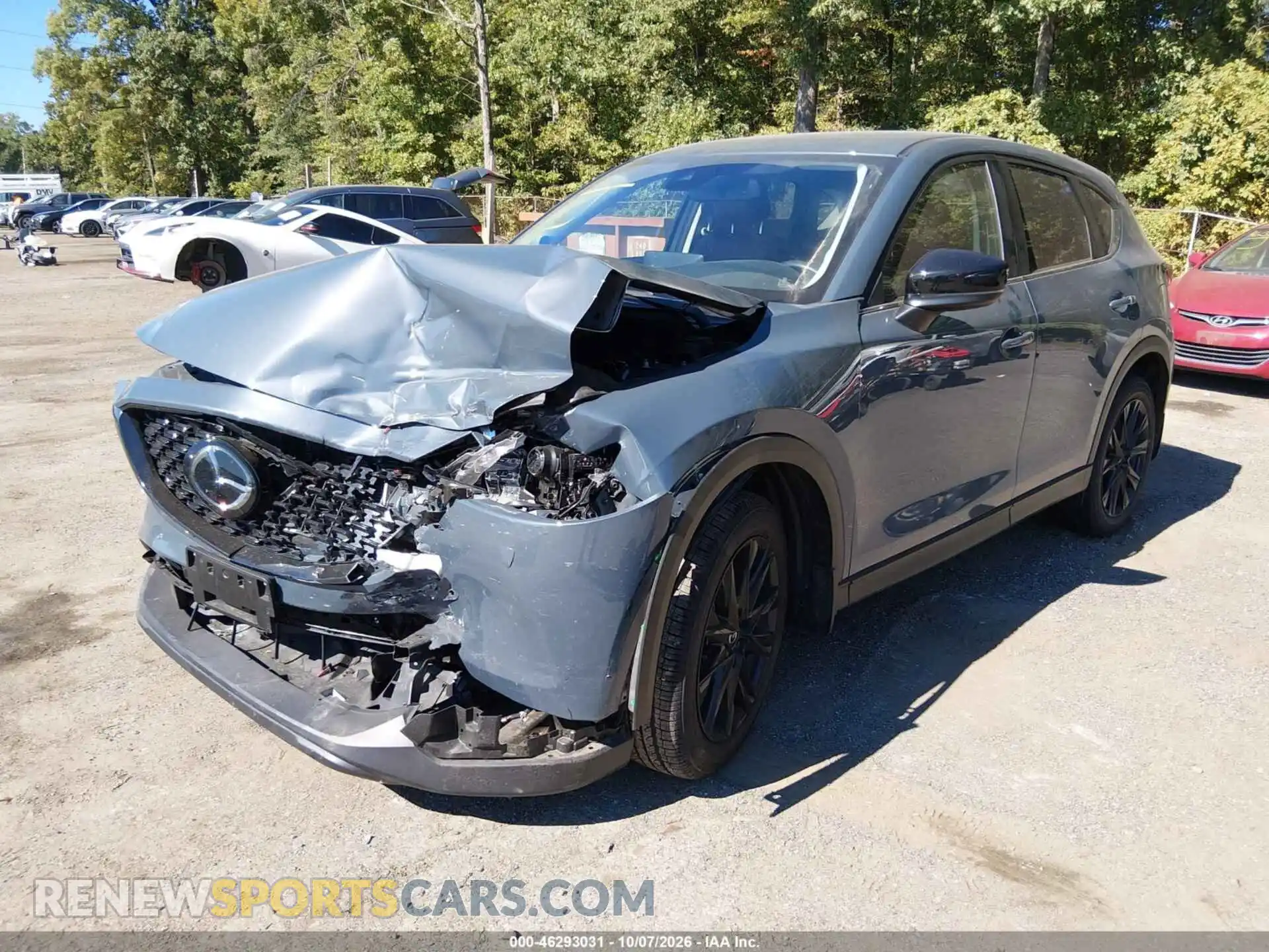 2 fotografías del automóvil dañado JM3KFBCM3S0614827 MAZDA CX-5 2025