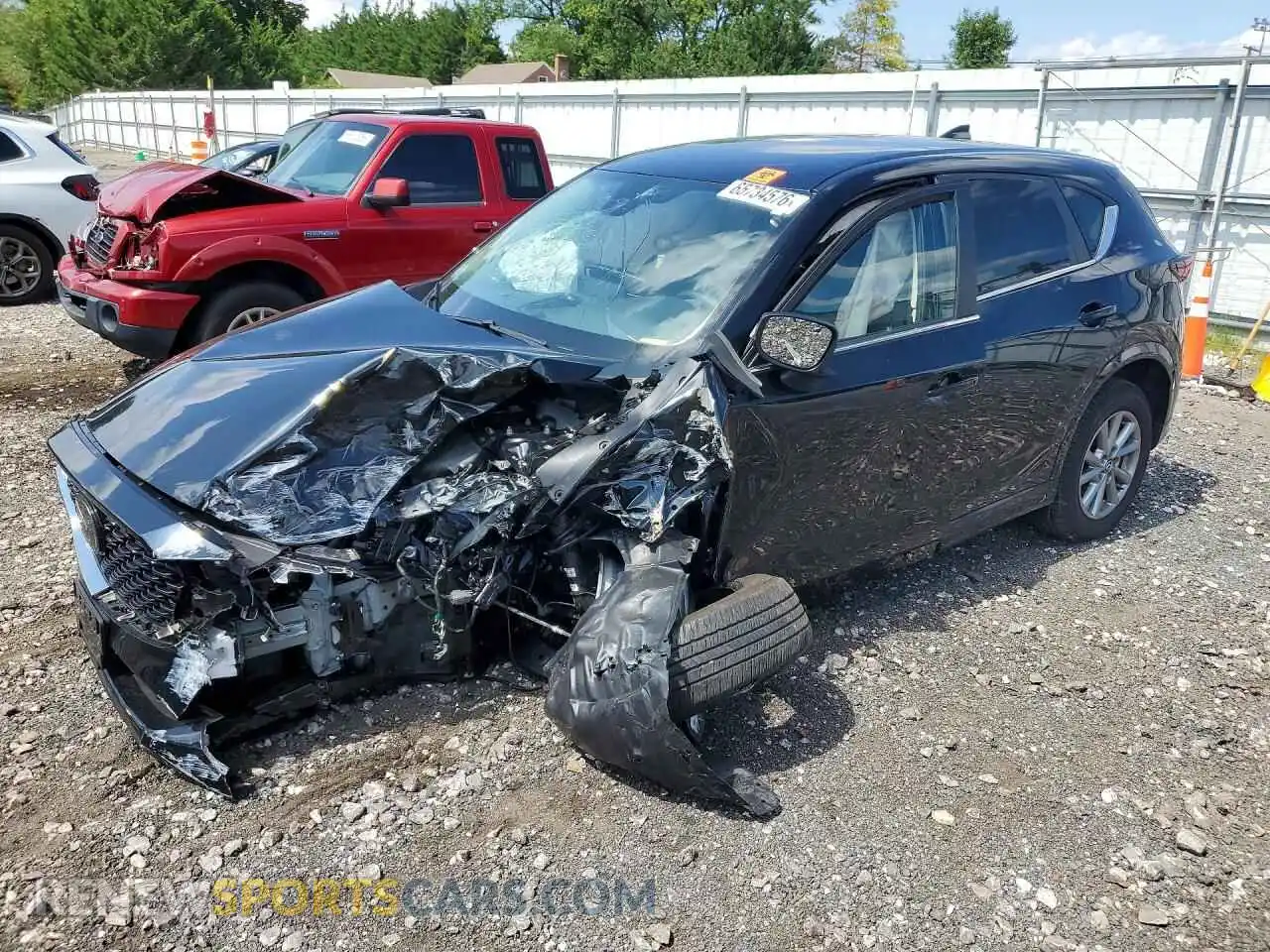 1 Фотография поврежденного автомобиля JM3KFBCM3S0707542 MAZDA CX-5 2025