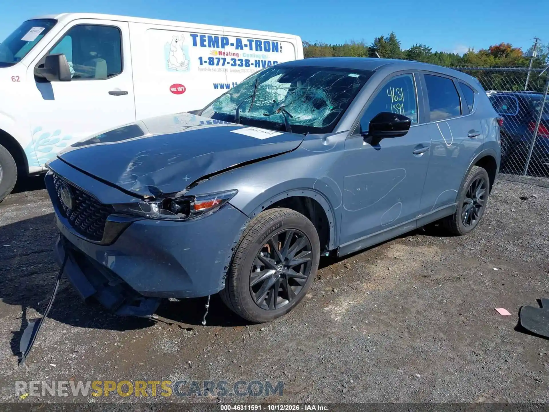 2 fotografías del automóvil dañado JM3KFBCM5S0678187 MAZDA CX-5 2025
