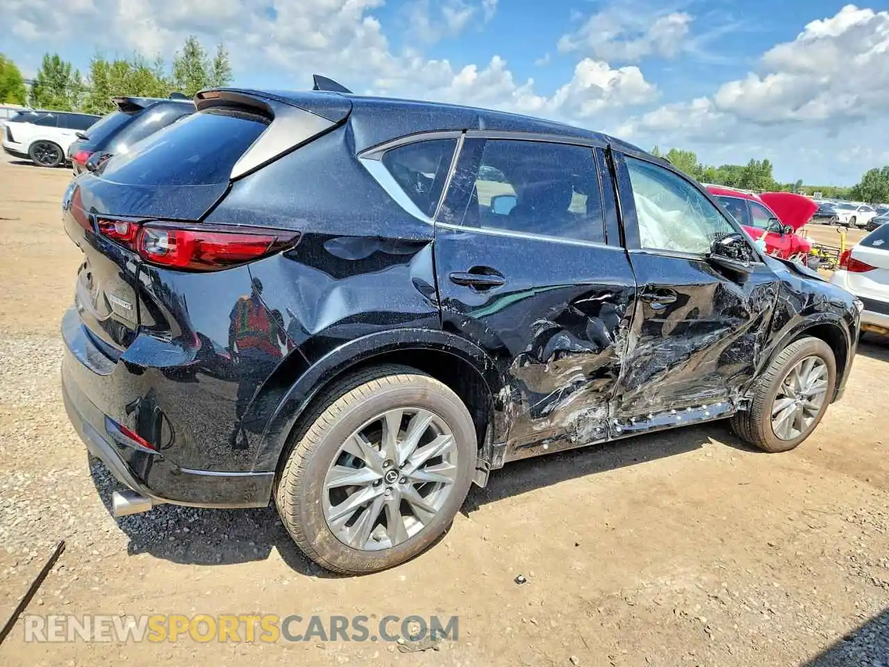 3 Photograph of a damaged car JM3KFBDM3S0795717 MAZDA CX-5 2025