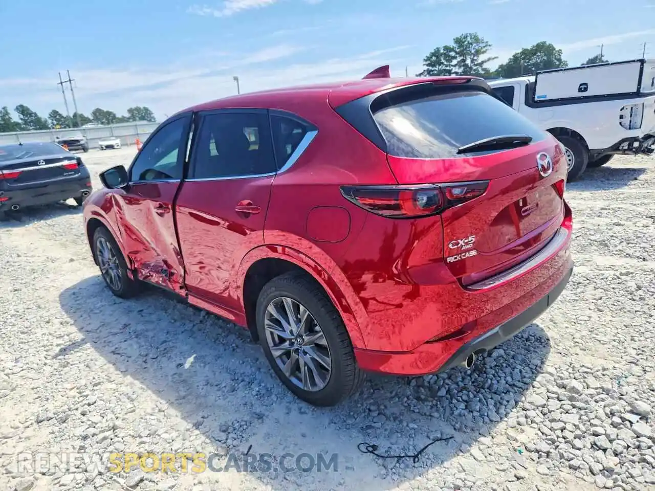 2 Фотография поврежденного автомобиля JM3KFBEM0S0596980 MAZDA CX-5 2025
