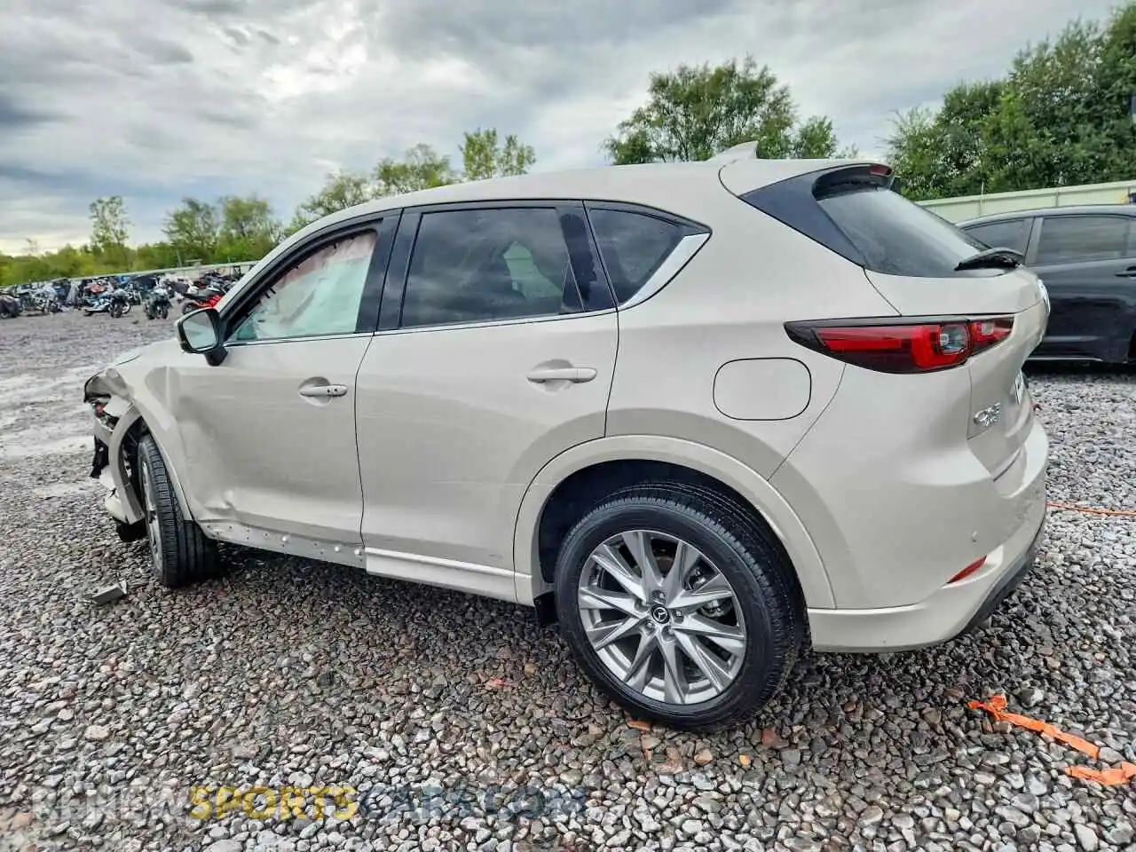 2 Фотография поврежденного автомобиля JM3KFBEM0S0761880 MAZDA CX-5 2025