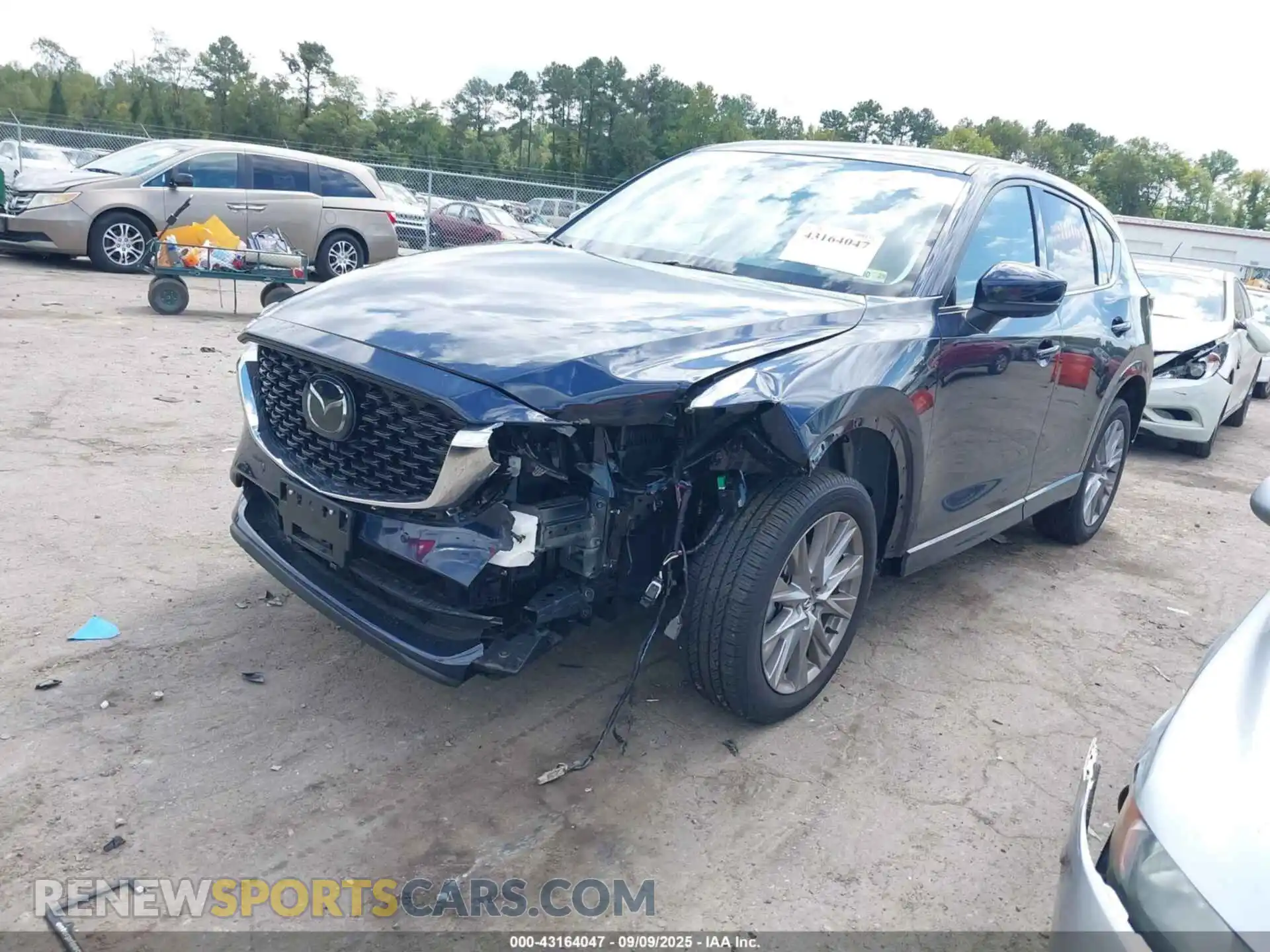 2 Photograph of a damaged car JM3KFBEM2S0554830 MAZDA CX-5 2025