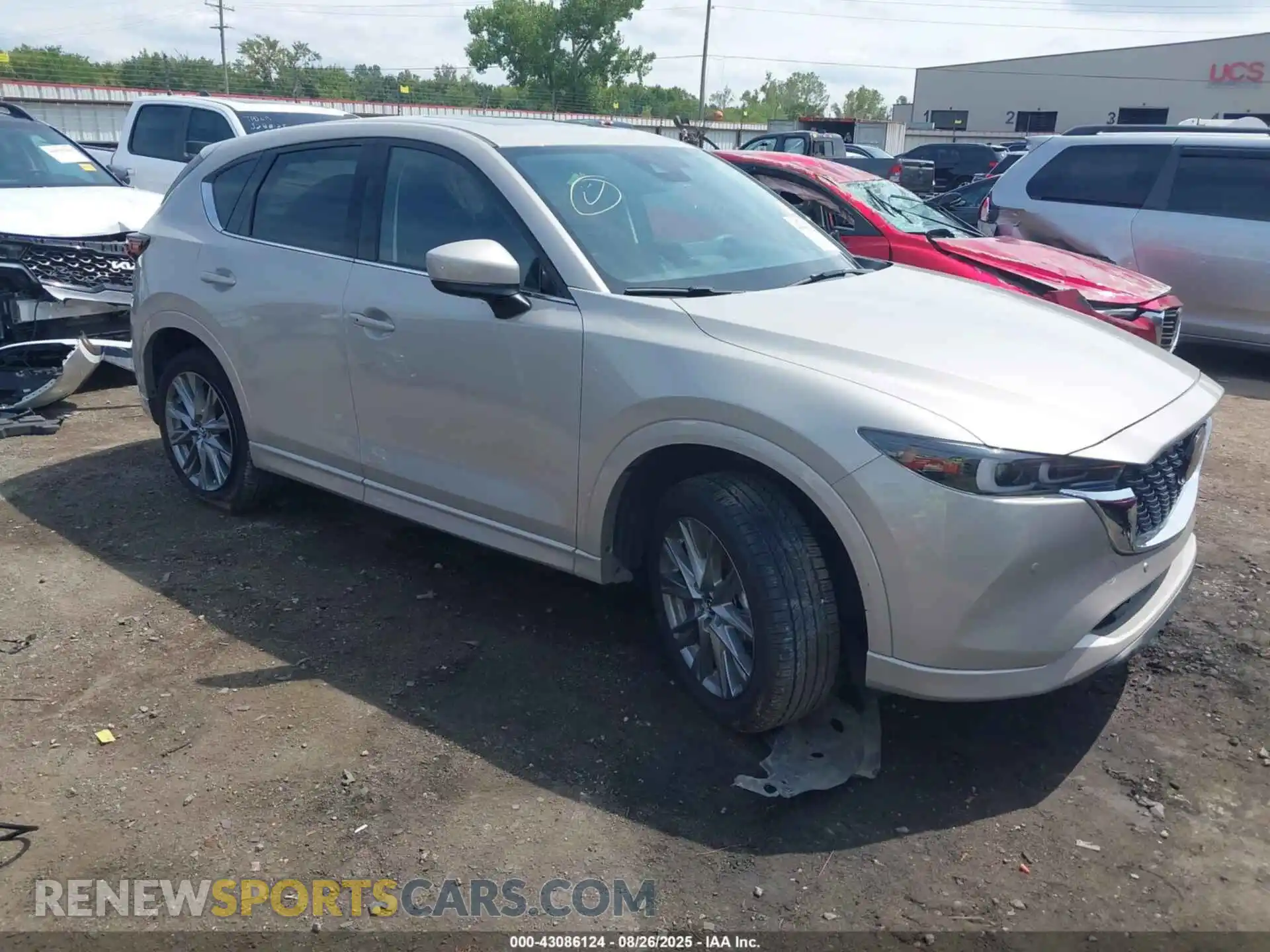 1 Photograph of a damaged car JM3KFBEM2S0588265 MAZDA CX-5 2025