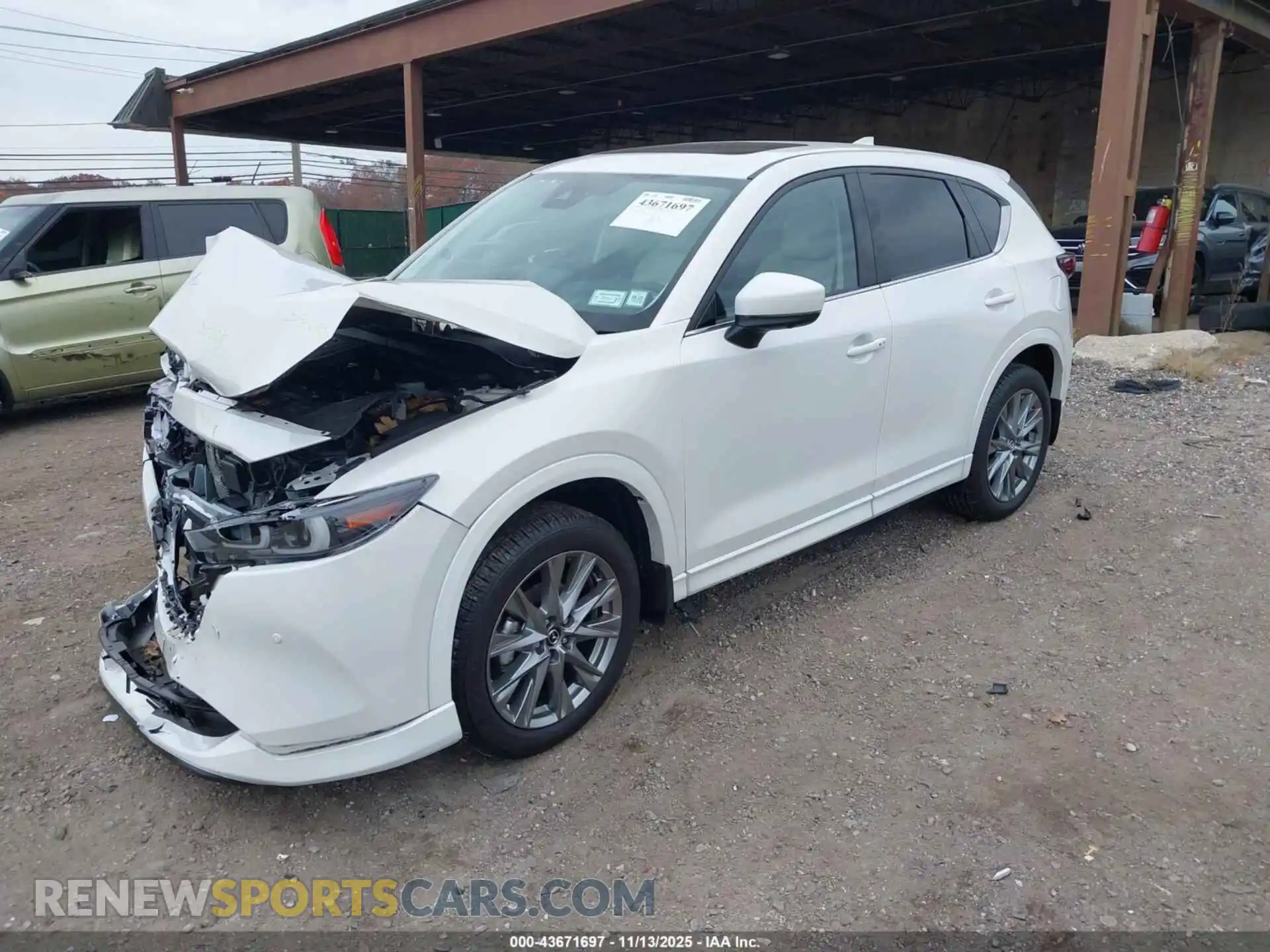 2 Photograph of a damaged car JM3KFBEM2S0687698 MAZDA CX-5 2025