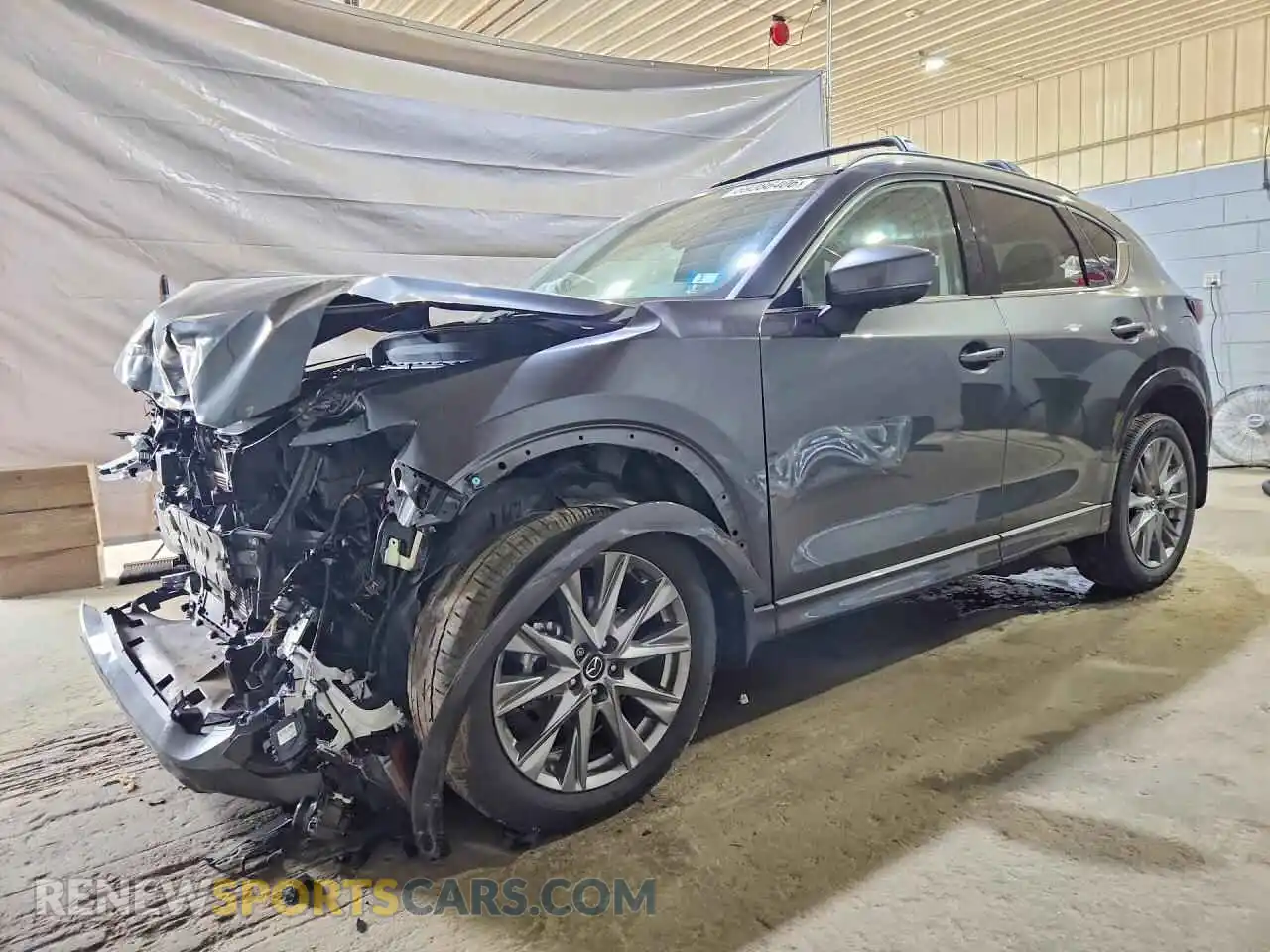1 Фотография поврежденного автомобиля JM3KFBEM2S0699768 MAZDA CX-5 2025