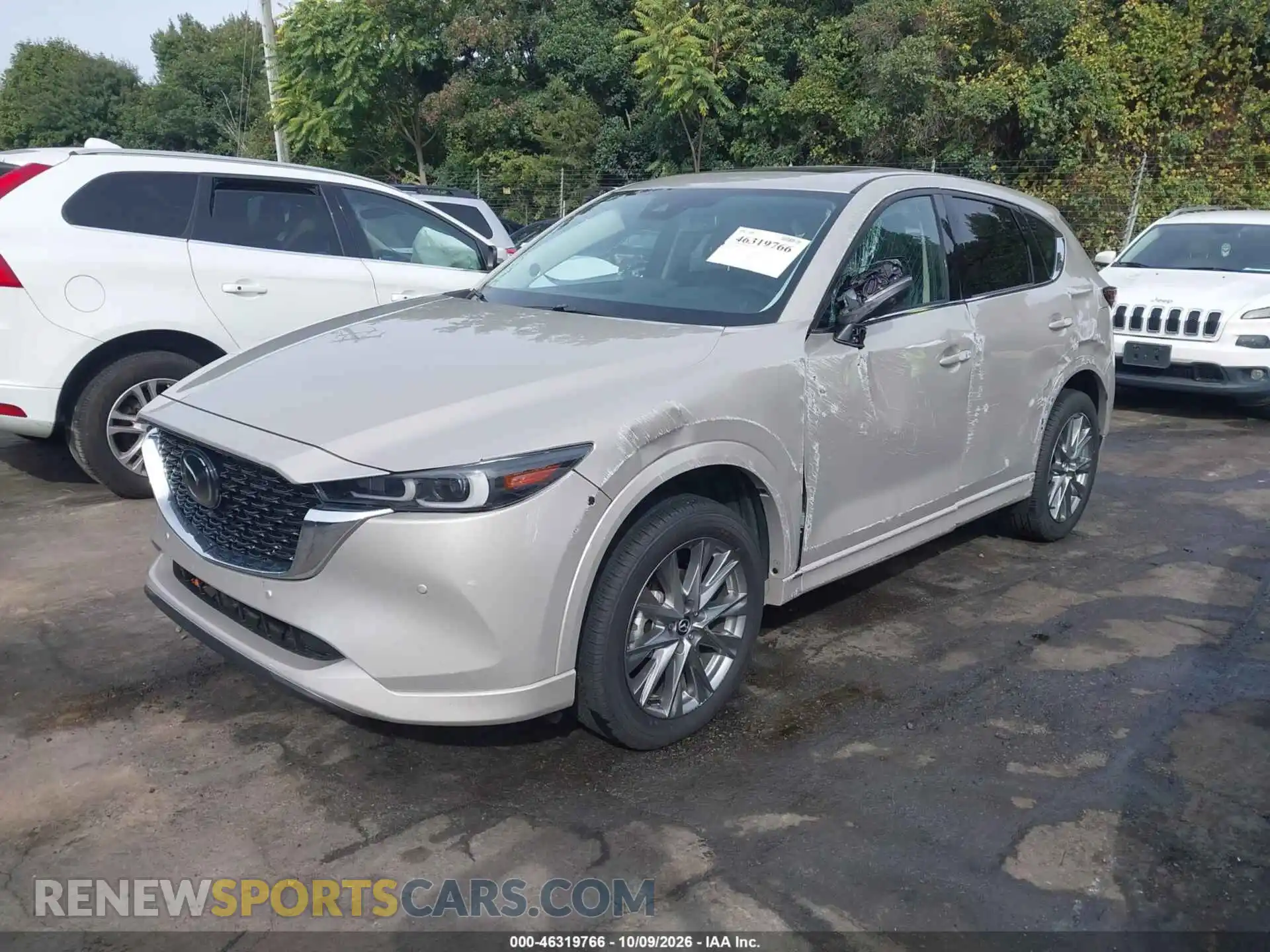 2 fotografías del automóvil dañado JM3KFBEM3S0708560 MAZDA CX-5 2025