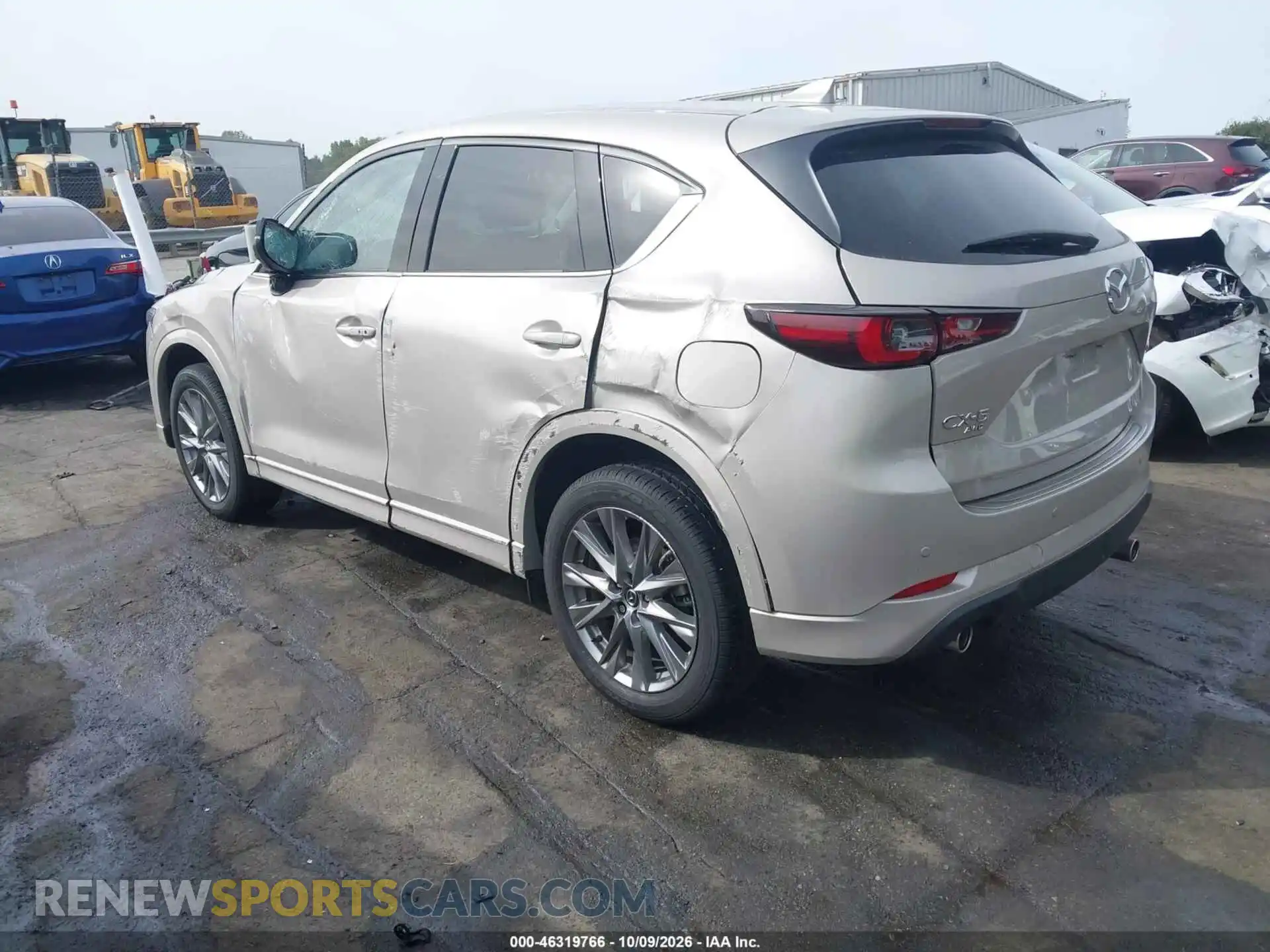 3 fotografías del automóvil dañado JM3KFBEM3S0708560 MAZDA CX-5 2025