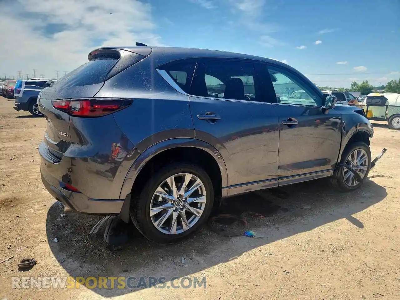 3 fotografías del automóvil dañado JM3KFBEM3S0720093 MAZDA CX-5 2025