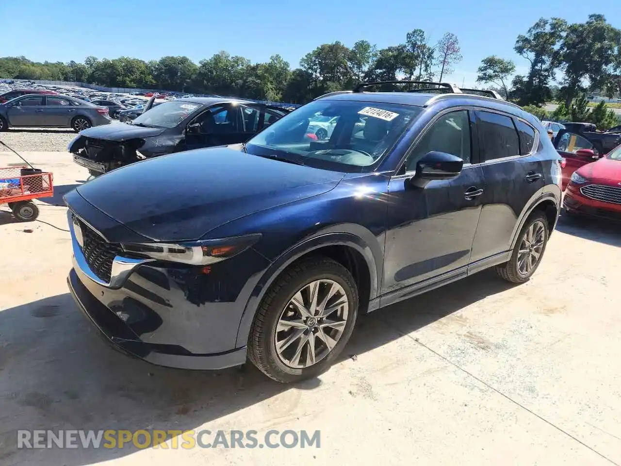 1 fotografías del automóvil dañado JM3KFBEM3S0806746 MAZDA CX-5 2025