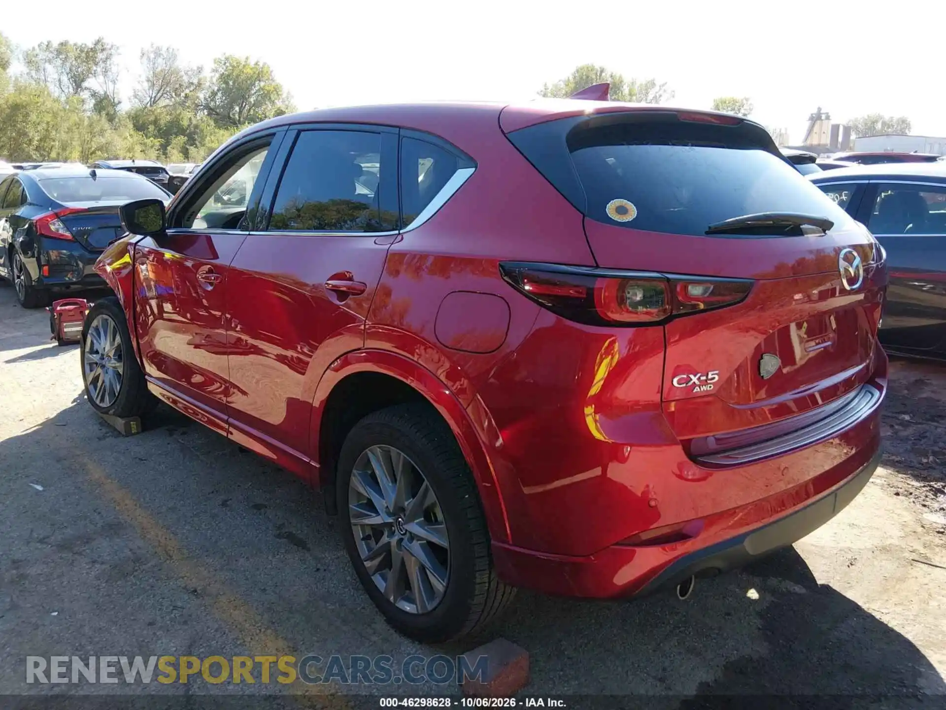 3 Photograph of a damaged car JM3KFBEM4S0699111 MAZDA CX-5 2025