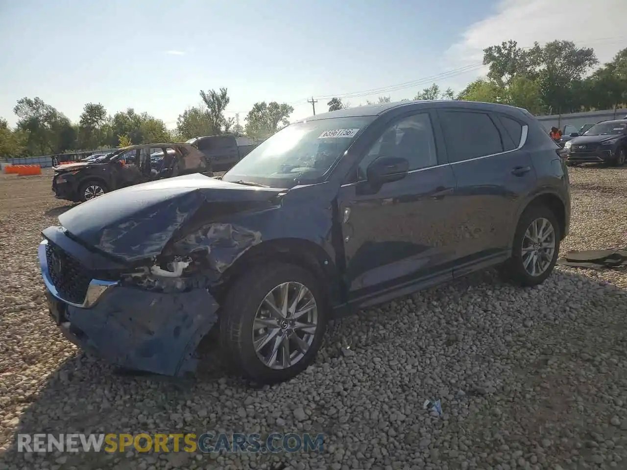 1 Фотография поврежденного автомобиля JM3KFBEM5S0652816 MAZDA CX-5 2025