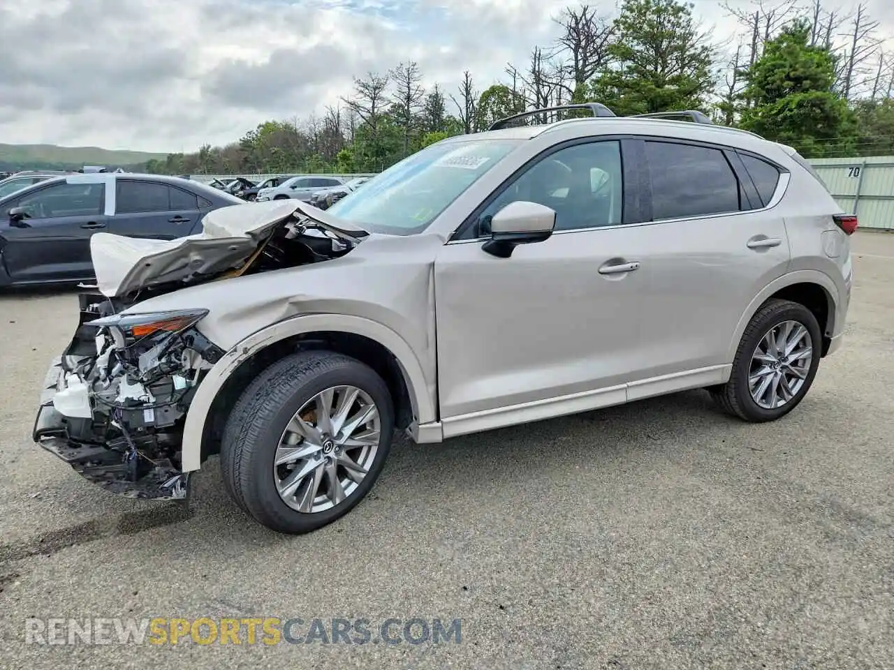 1 Photograph of a damaged car JM3KFBEM7S0544309 MAZDA CX-5 2025