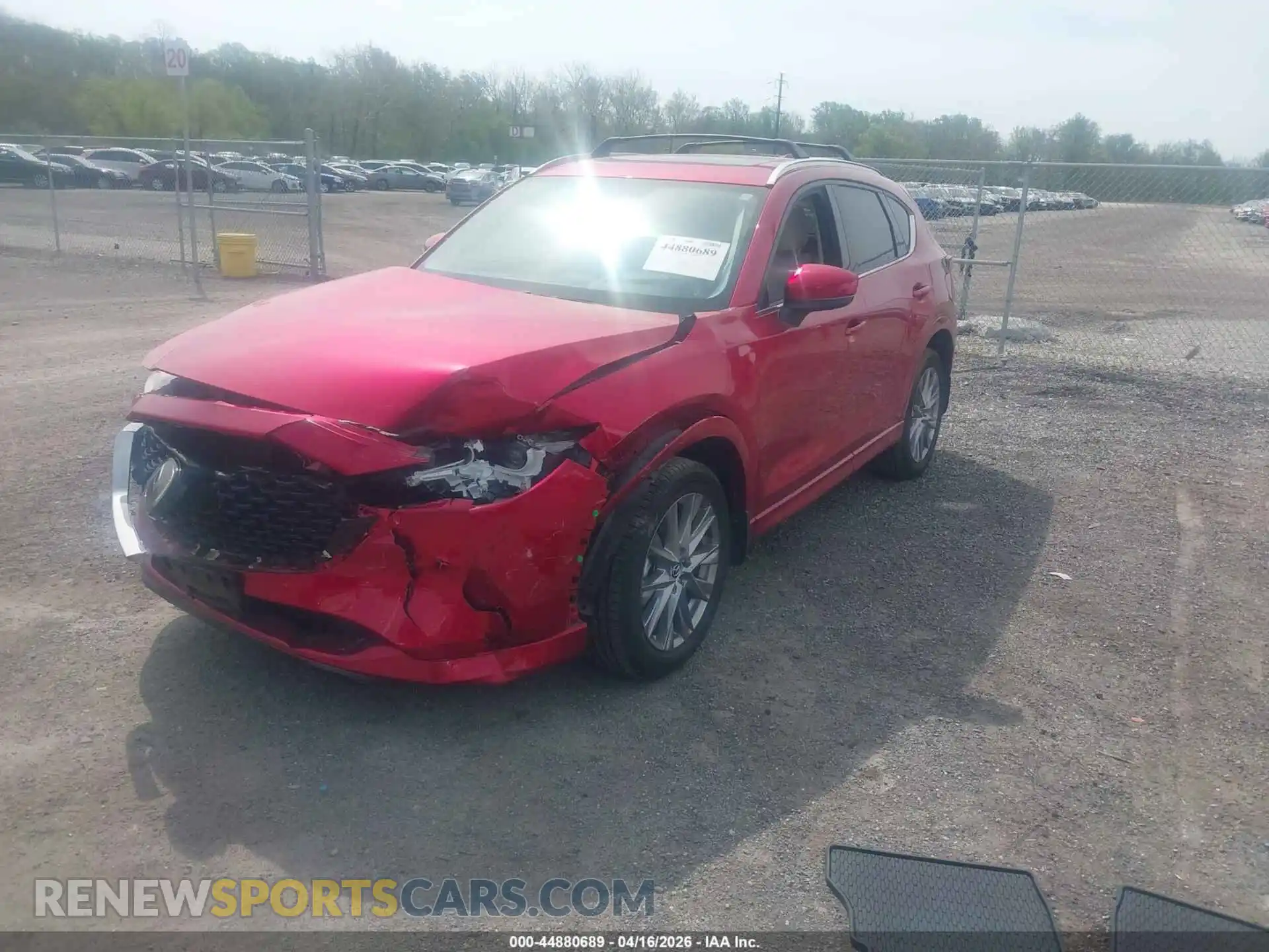 2 Photograph of a damaged car JM3KFBEM8S0549132 MAZDA CX-5 2025