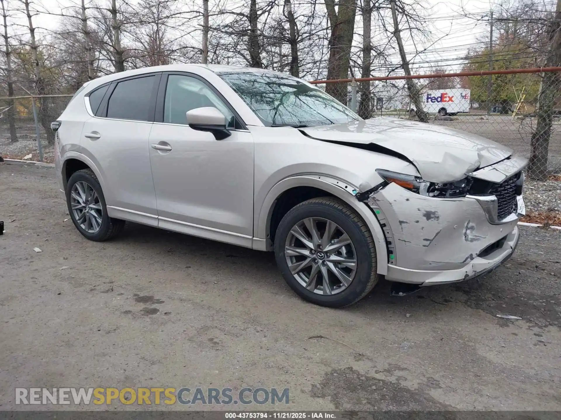 1 Photograph of a damaged car JM3KFBEM8S0734412 MAZDA CX-5 2025