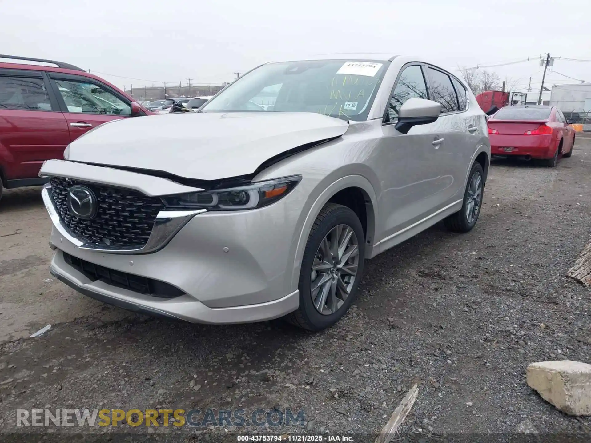 2 Photograph of a damaged car JM3KFBEM8S0734412 MAZDA CX-5 2025
