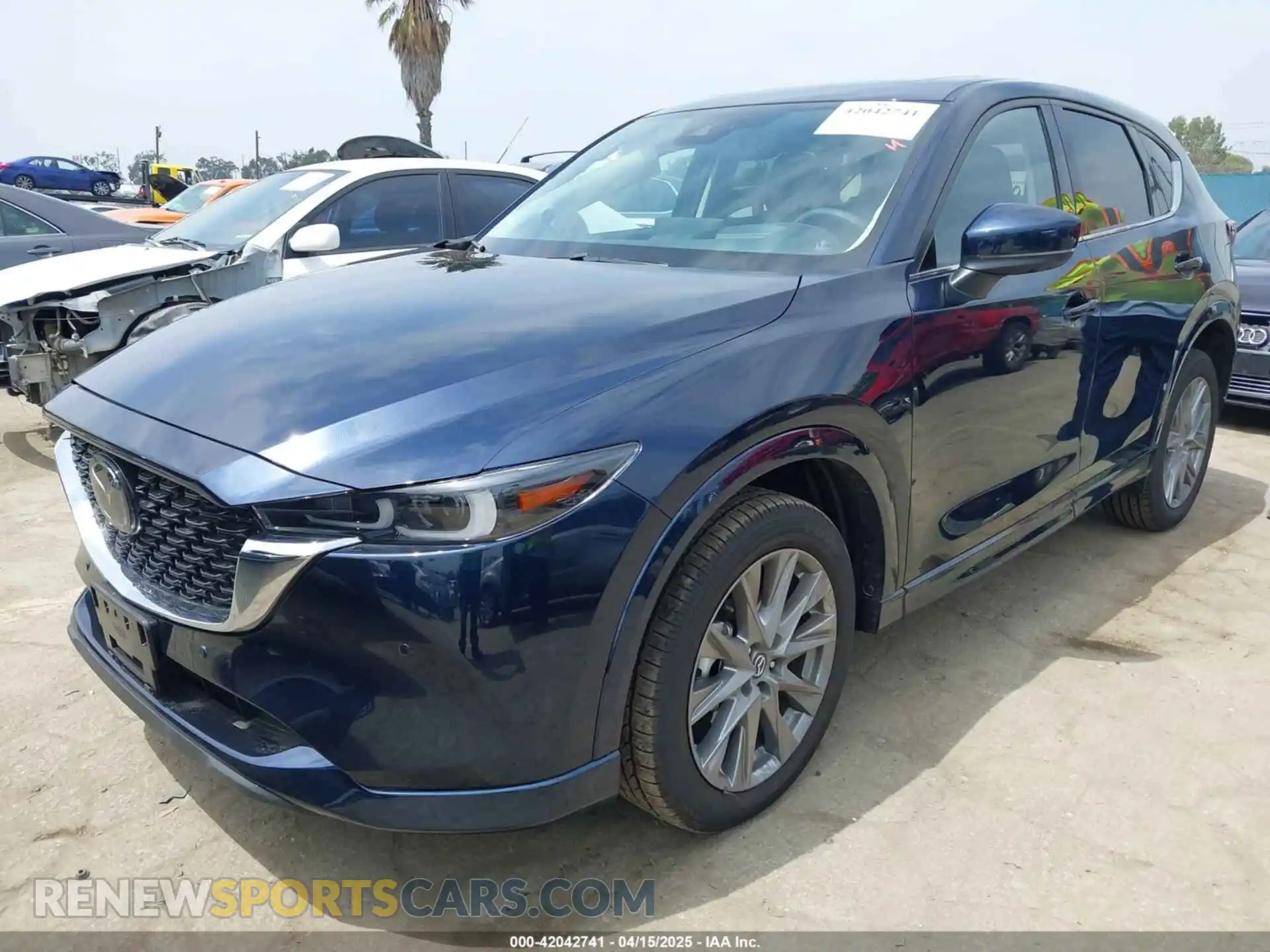 2 Photograph of a damaged car JM3KFBEM9S0615185 MAZDA CX-5 2025