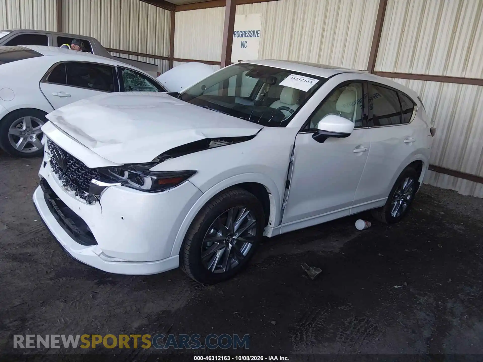 2 fotografías del automóvil dañado JM3KFBEM9S0715481 MAZDA CX-5 2025