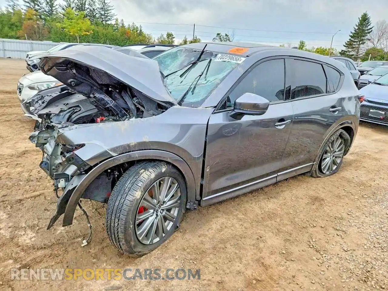 1 Photograph of a damaged car JM3KFBEY9S0700790 MAZDA CX-5 2025