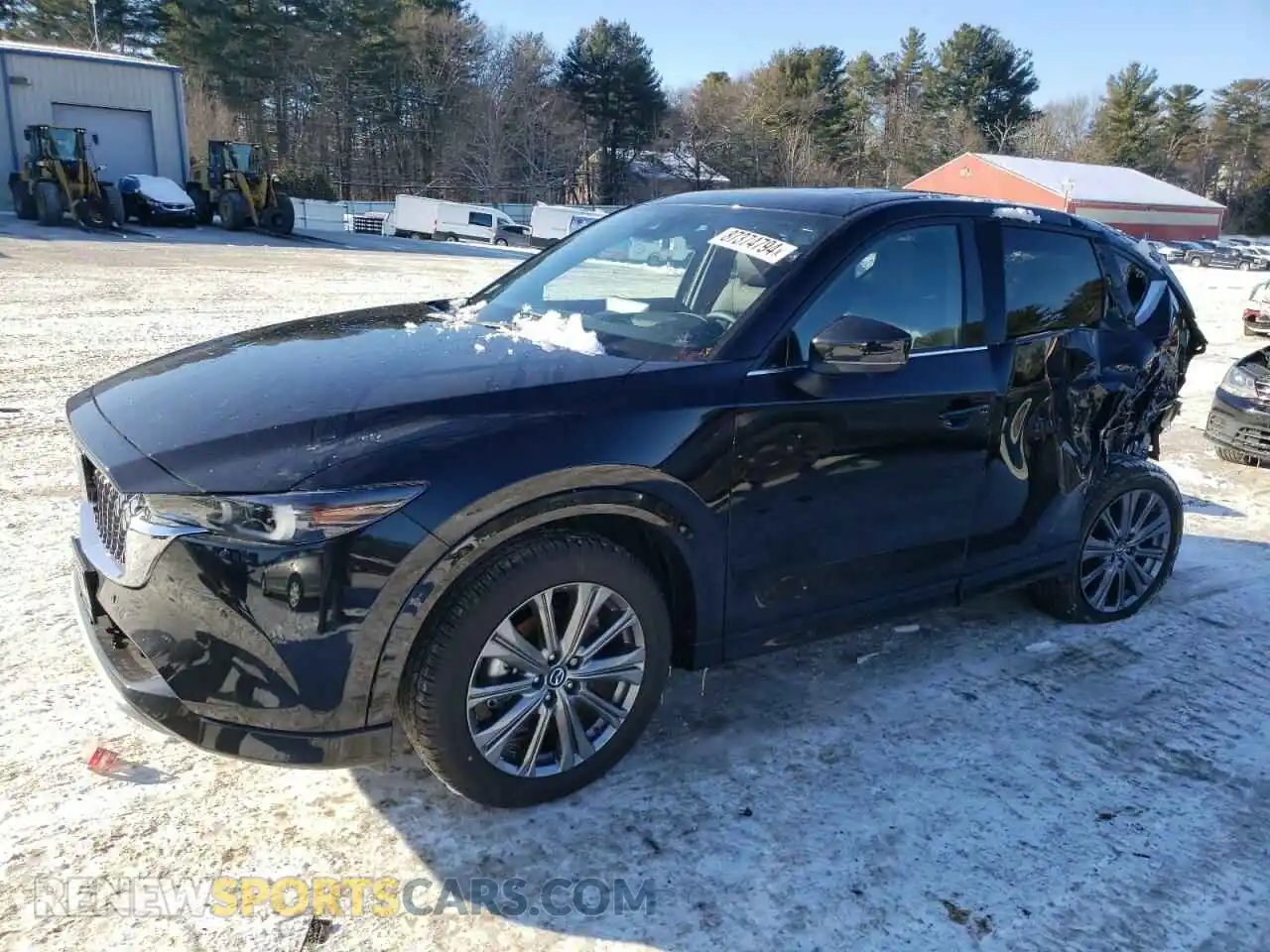 1 Photograph of a damaged car JM3KFBXY2S0550549 MAZDA CX-5 2025