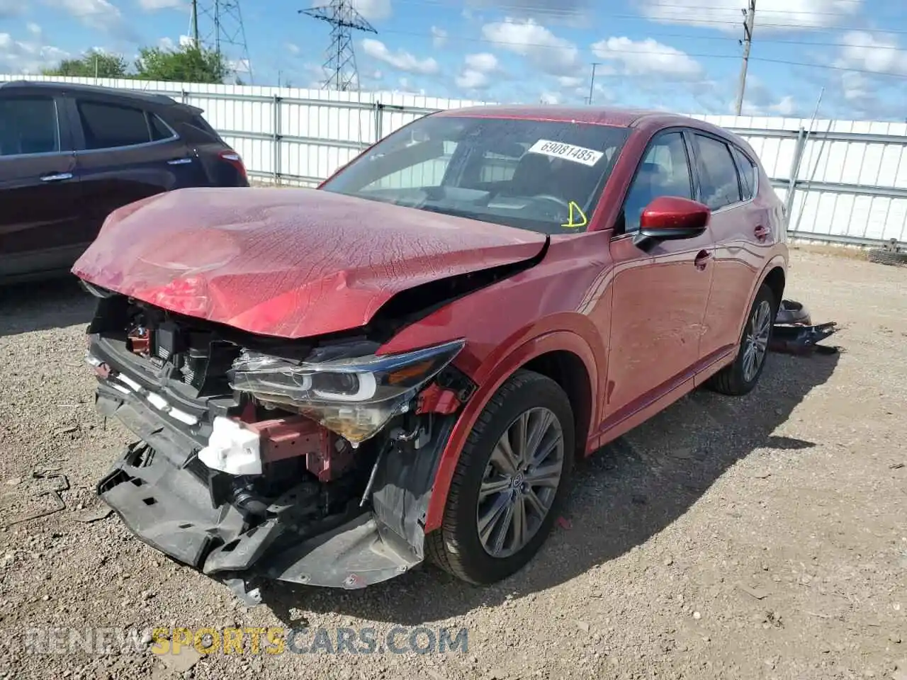 1 Photograph of a damaged car JM3KFBXY2S0556917 MAZDA CX-5 2025