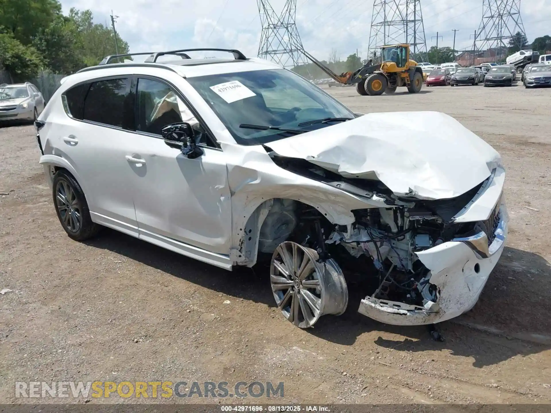 1 Photograph of a damaged car JM3KFBXY2S0603685 MAZDA CX-5 2025