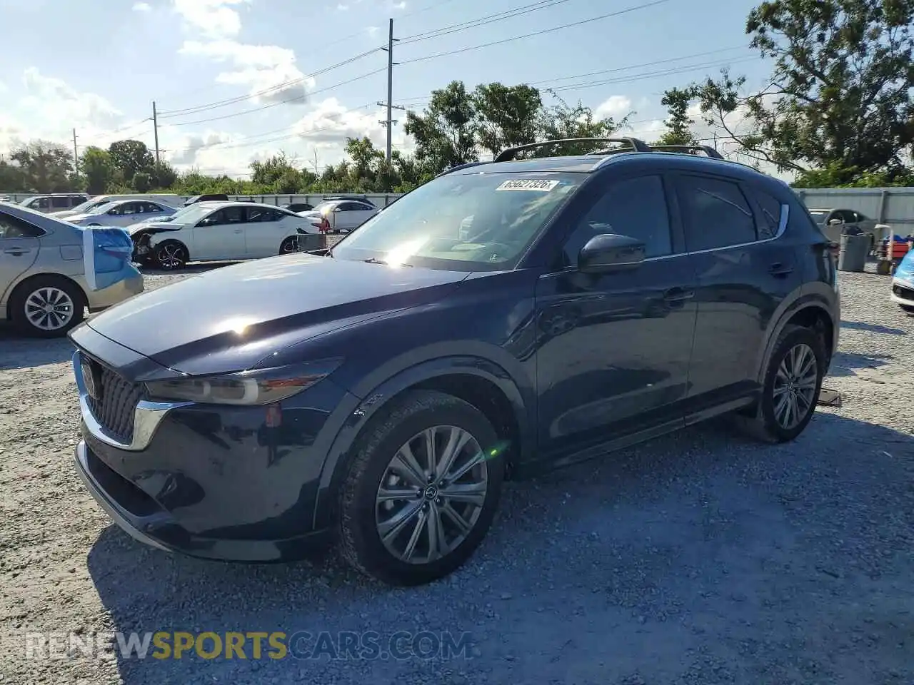 1 Photograph of a damaged car JM3KFBXY5S0639645 MAZDA CX-5 2025