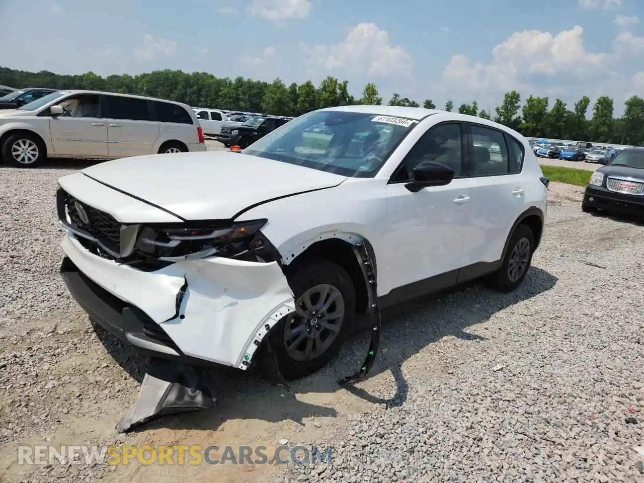 1 Photograph of a damaged car JM3KMAHA9T0151690 MAZDA CX-5 2026