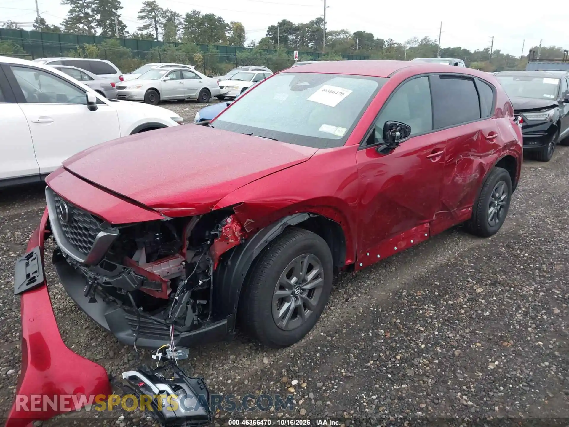 2 Photograph of a damaged car JM3KMBHA0T0147758 MAZDA CX-5 2026