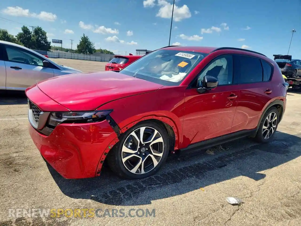 1 Photograph of a damaged car JM3KMCHA9T0110567 MAZDA CX-5 2026