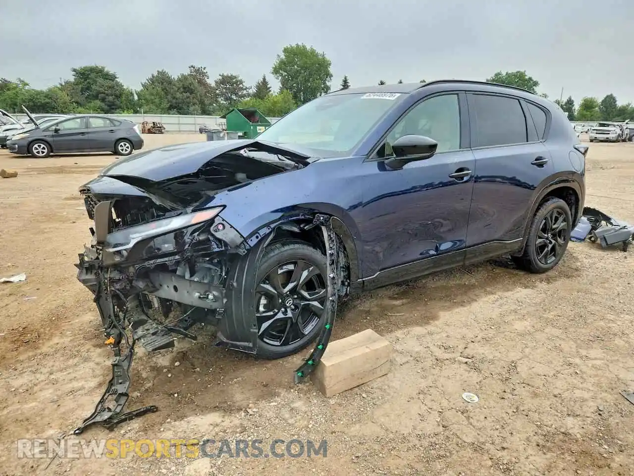 1 Photograph of a damaged car JM3KMDHA1T0135677 MAZDA CX-5 2026