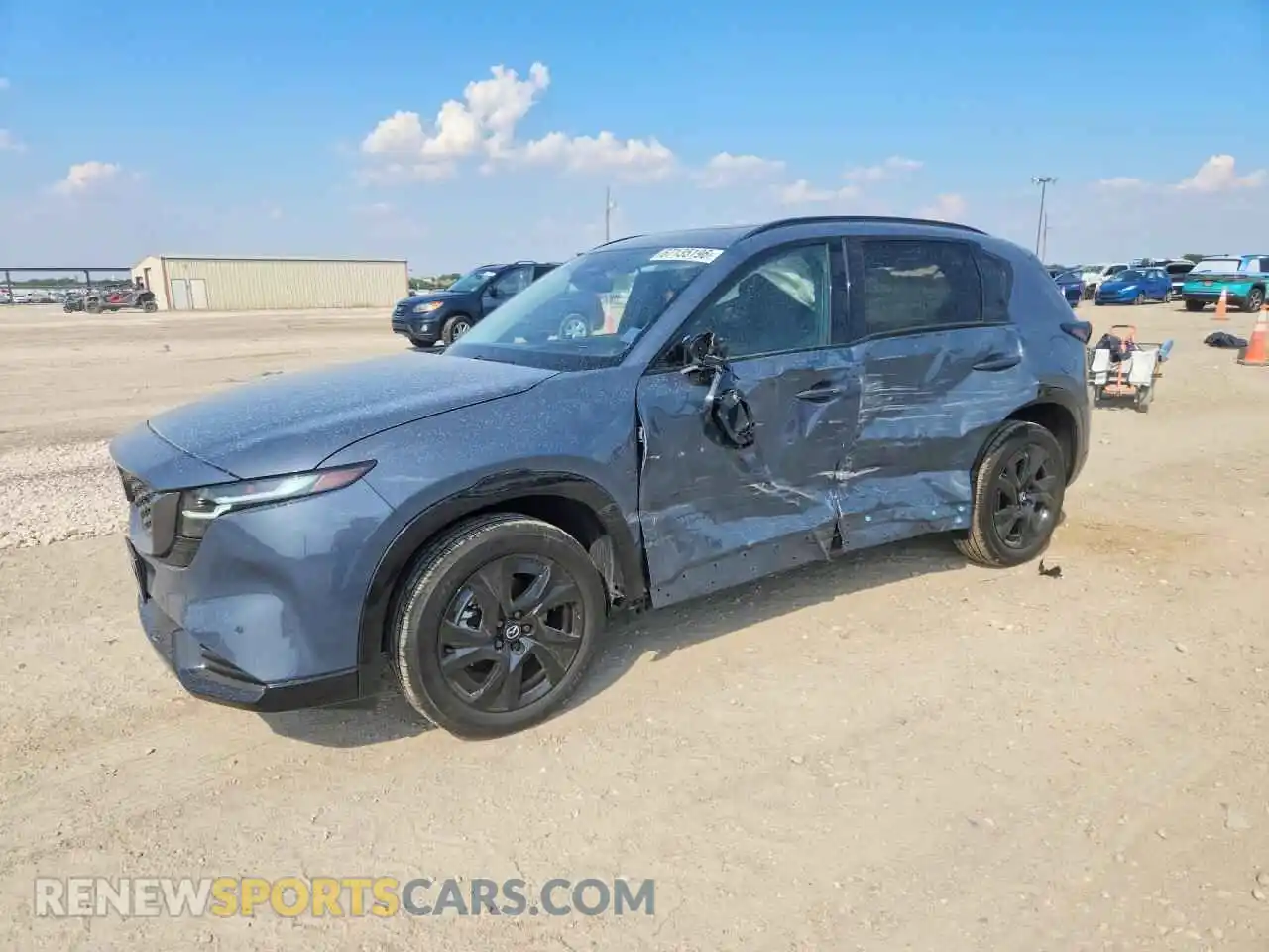 1 Photograph of a damaged car JM3KMDHA8T0163928 MAZDA CX-5 2026