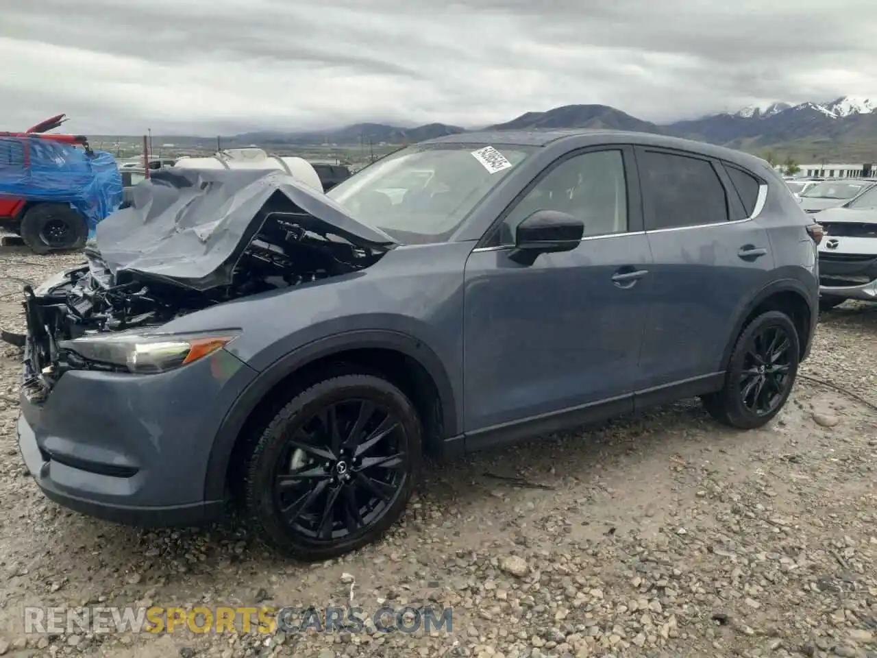 1 Photograph of a damaged car JM3KFBCYXM0345845 MAZDA CX-5 CARBO 2021