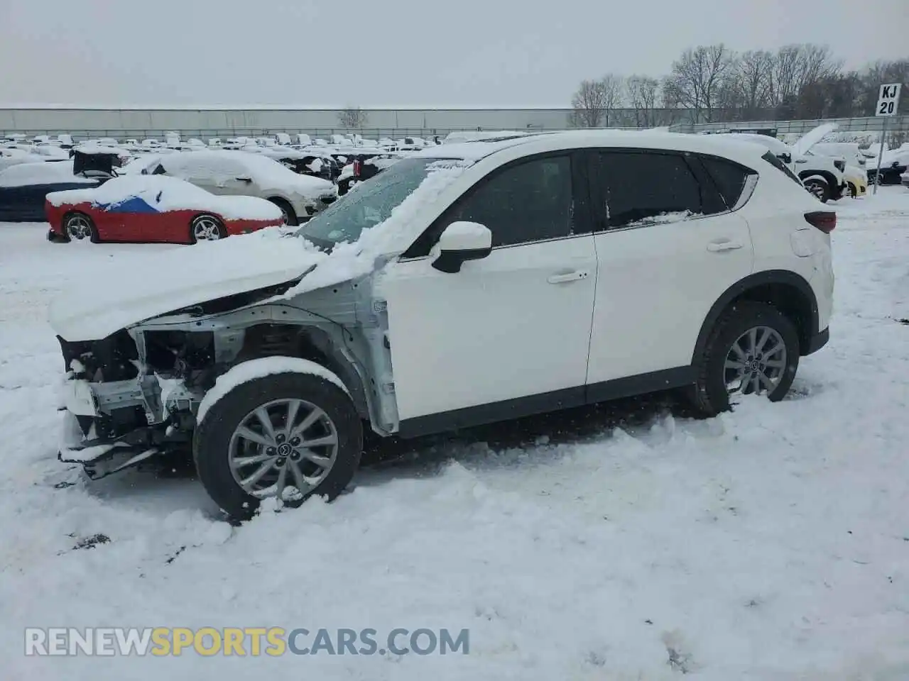 1 Photograph of a damaged car JM3KFBCM6N1572846 MAZDA CX-5 PREFE 2022
