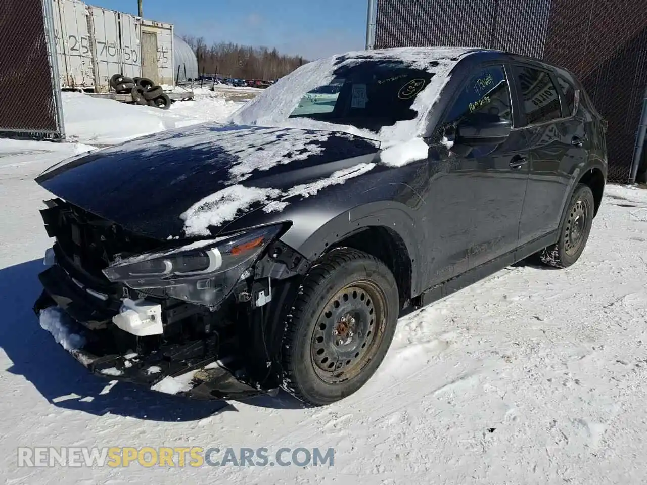 1 Photograph of a damaged car JM3KFBCM9N0585113 MAZDA CX-5 PREFE 2022