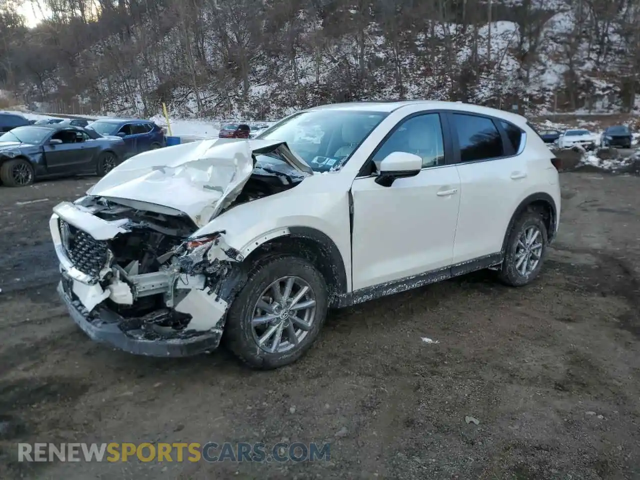 1 Photograph of a damaged car JM3KFBCM4P0210734 MAZDA CX-5 PREFE 2023