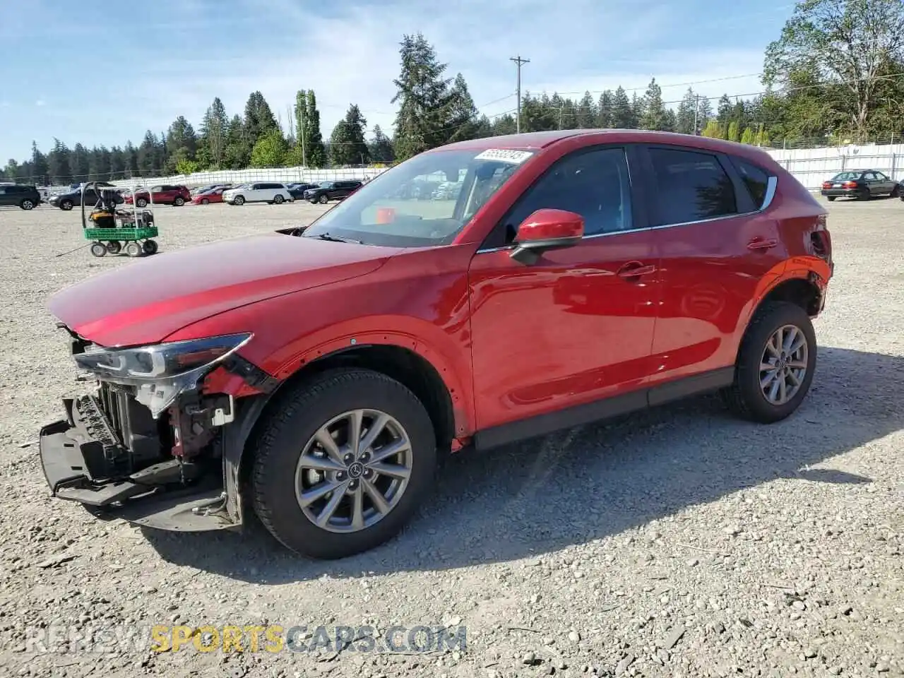 1 Photograph of a damaged car JM3KFBCM4P0270884 MAZDA CX-5 PREFE 2023