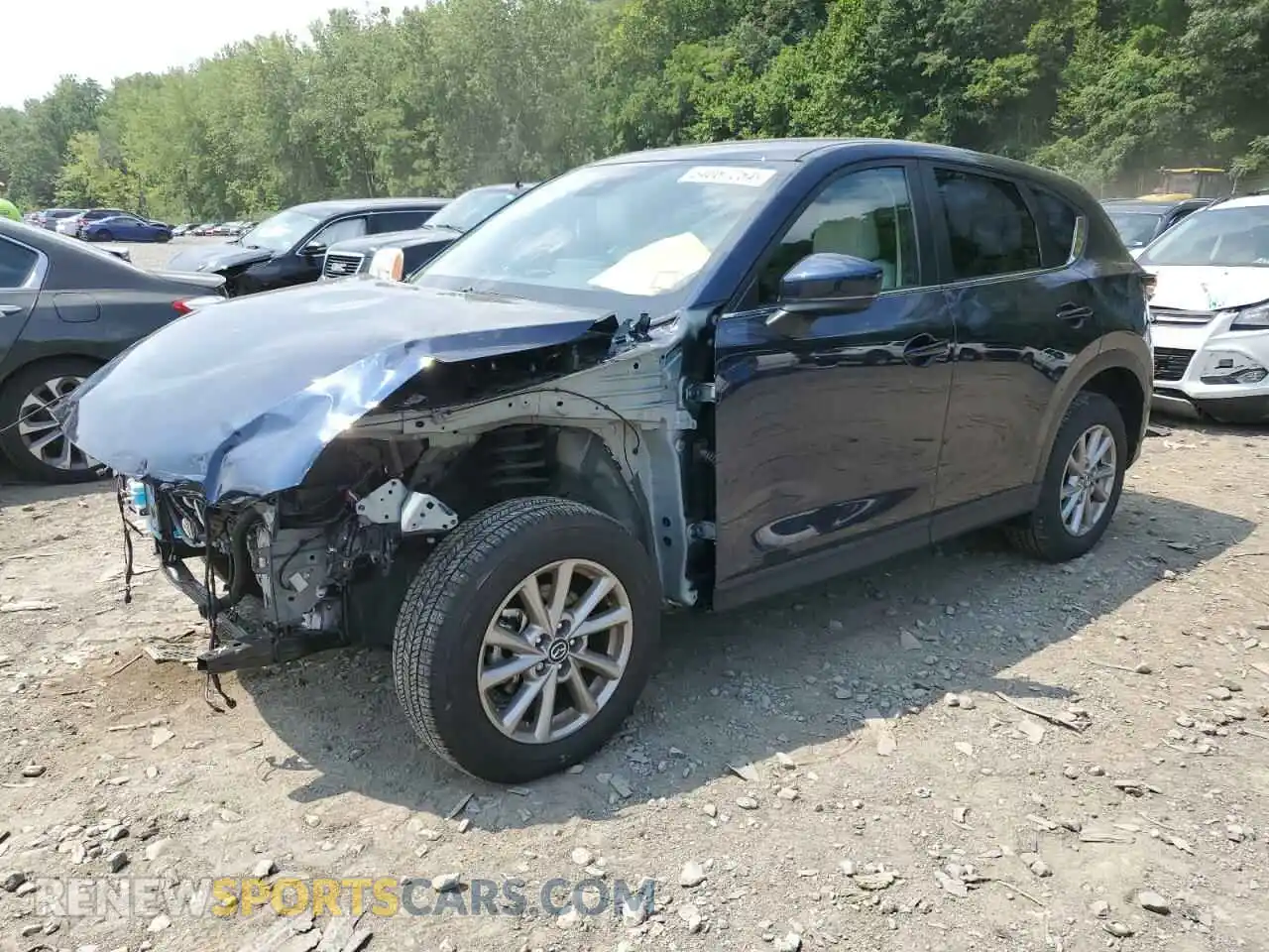 1 Photograph of a damaged car JM3KFBCMXP0133190 MAZDA CX-5 PREFE 2023
