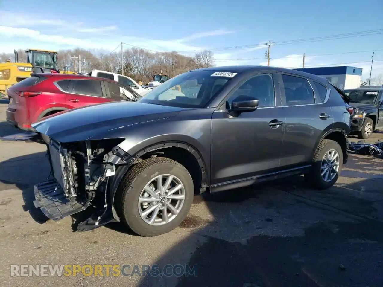 1 Фотография поврежденного автомобиля JM3KFBCL1R0443481 MAZDA CX-5 PREFE 2024