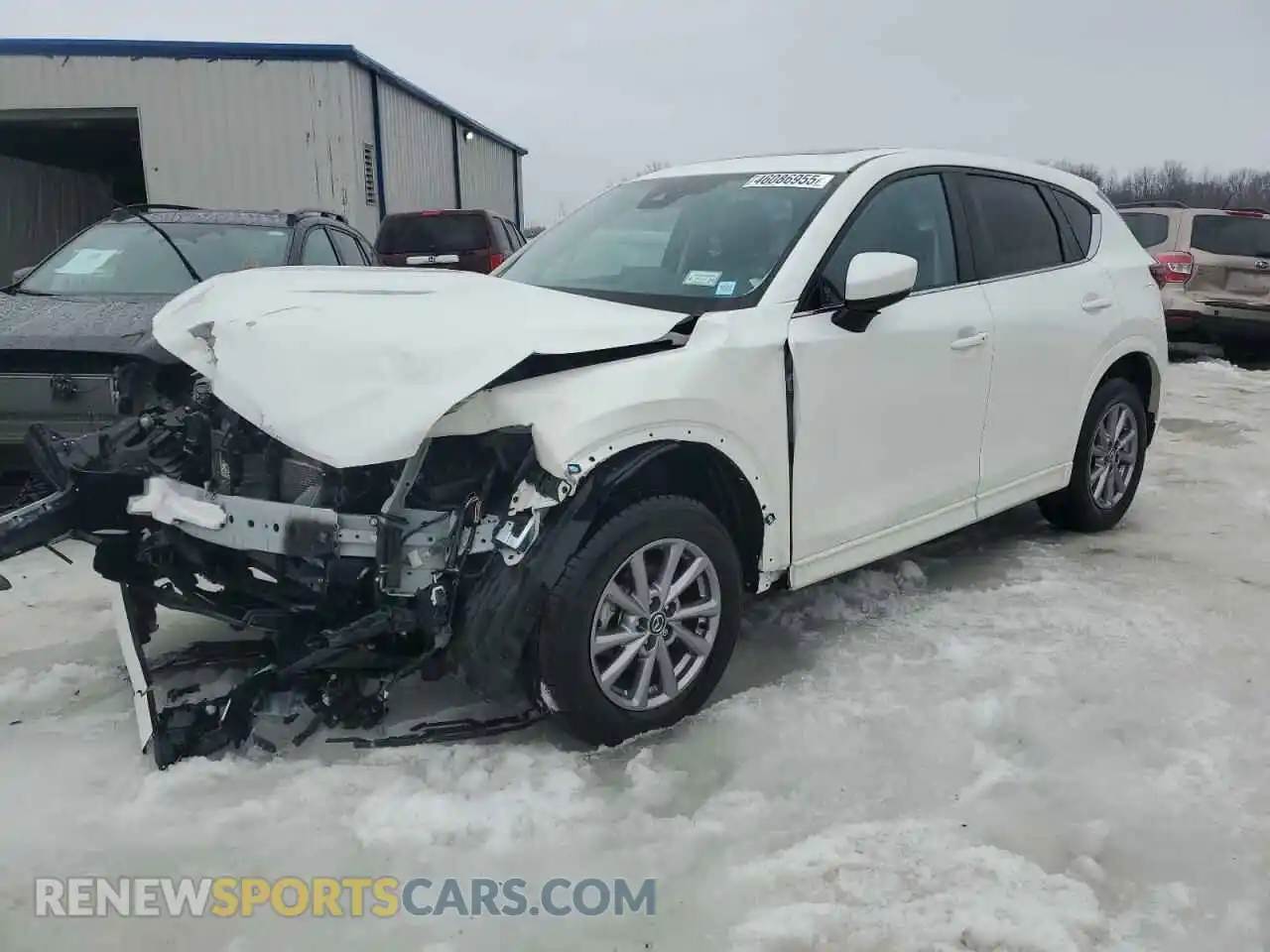 1 Photograph of a damaged car JM3KFBCMXR0399019 MAZDA CX-5 PREFE 2024