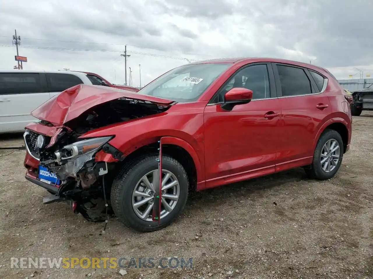 1 Photograph of a damaged car JM3KFBCL5S0640689 MAZDA CX-5 PREFE 2025