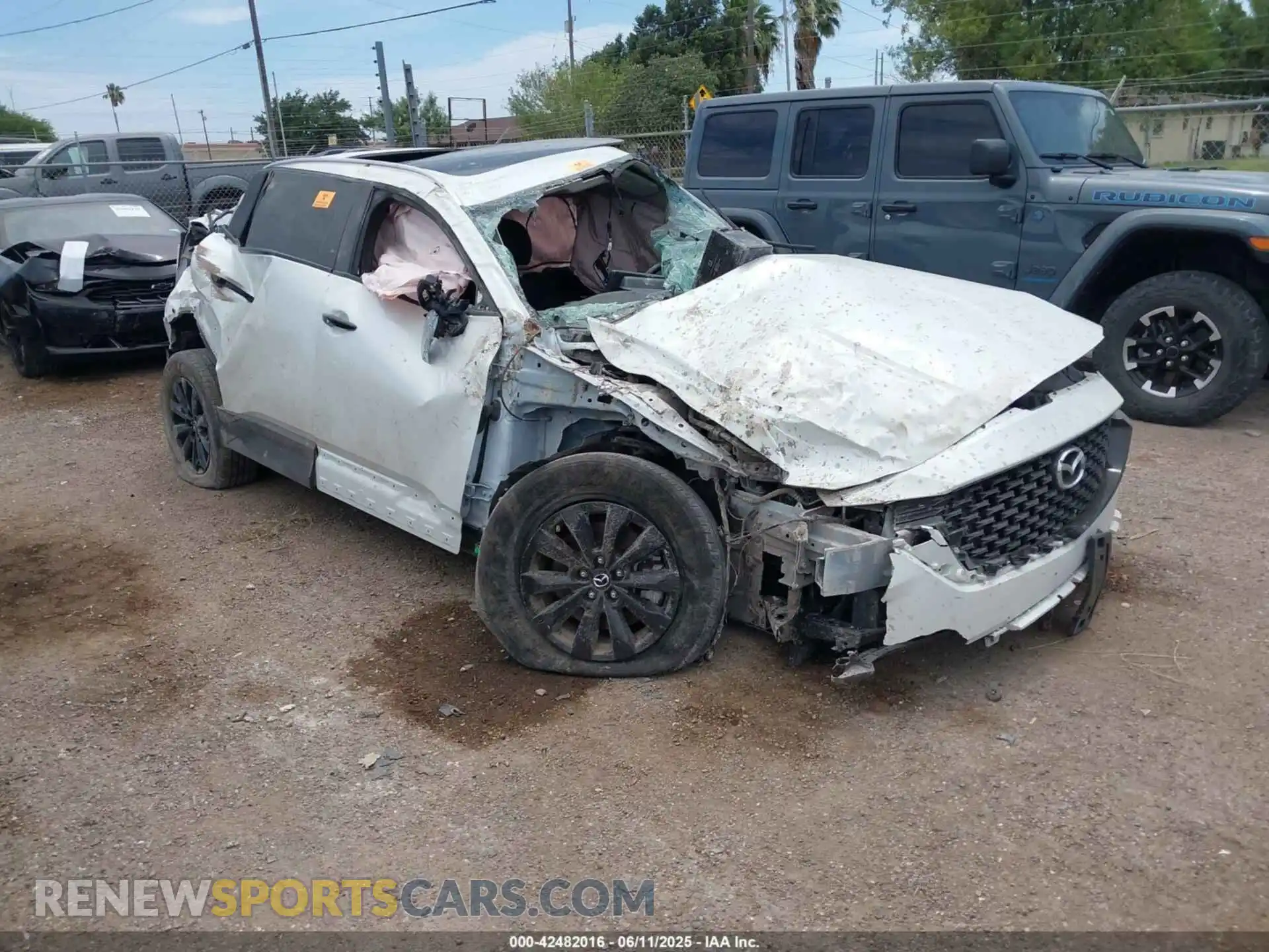 1 Фотография поврежденного автомобиля 7MMVABCM3PN122460 MAZDA CX-50 2023