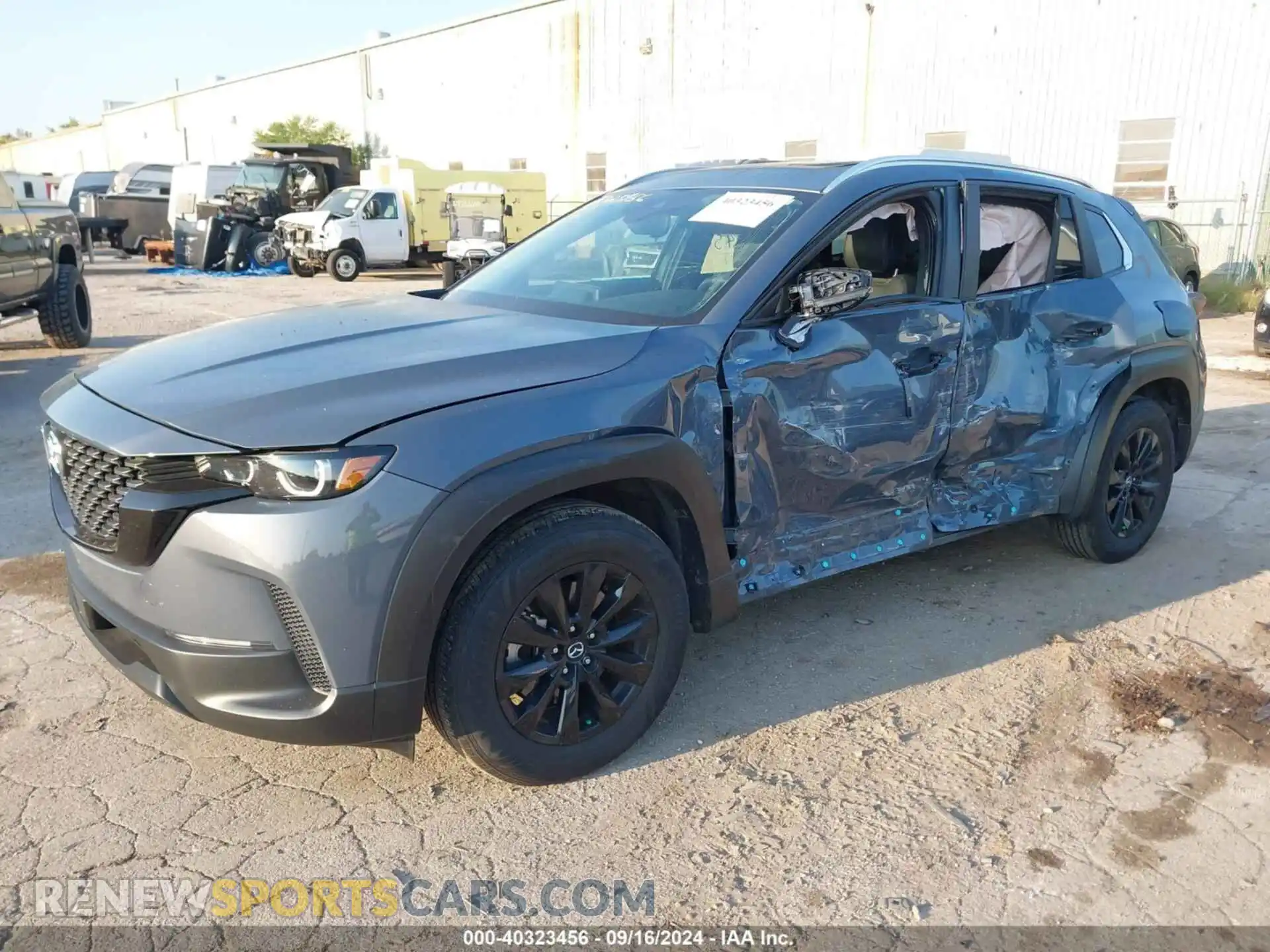 2 Photograph of a damaged car 7MMVABCM4PN105733 MAZDA CX-50 2023