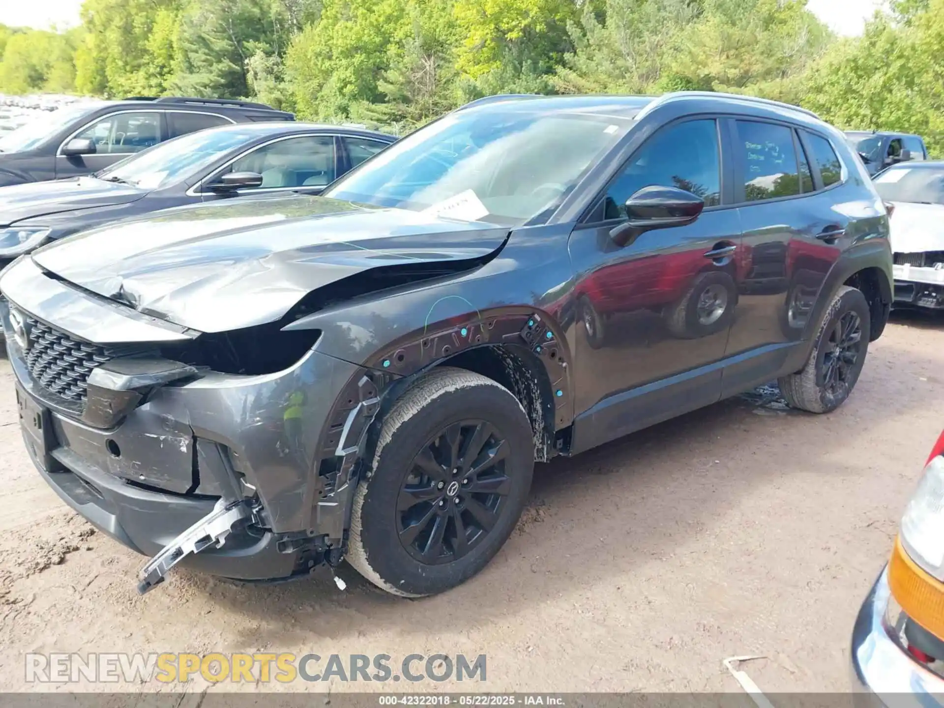 2 Photograph of a damaged car 7MMVABAM5RN228592 MAZDA CX-50 2024