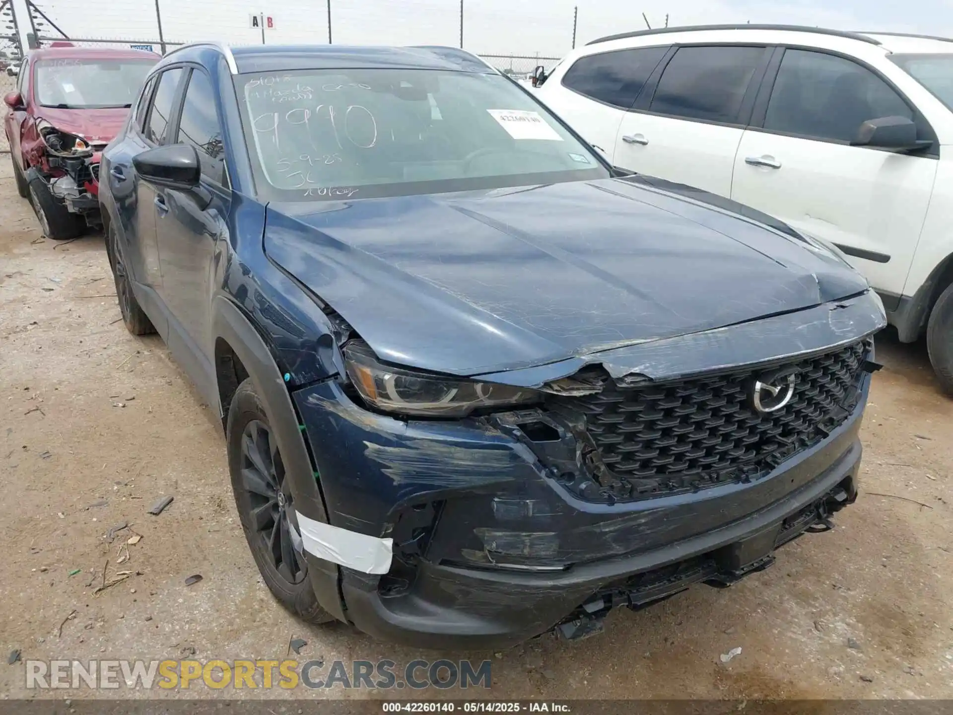 1 Photograph of a damaged car 7MMVABAM6RN239990 MAZDA CX-50 2024
