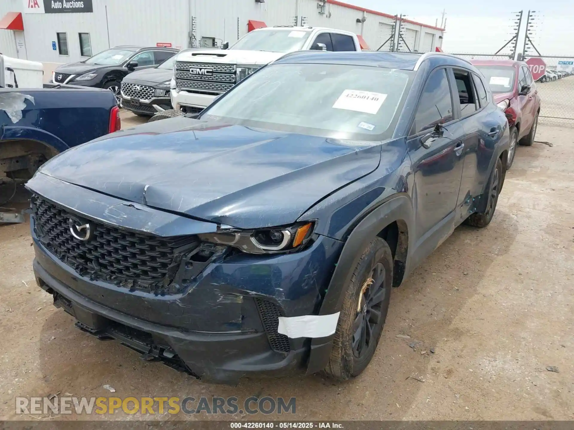 2 Photograph of a damaged car 7MMVABAM6RN239990 MAZDA CX-50 2024