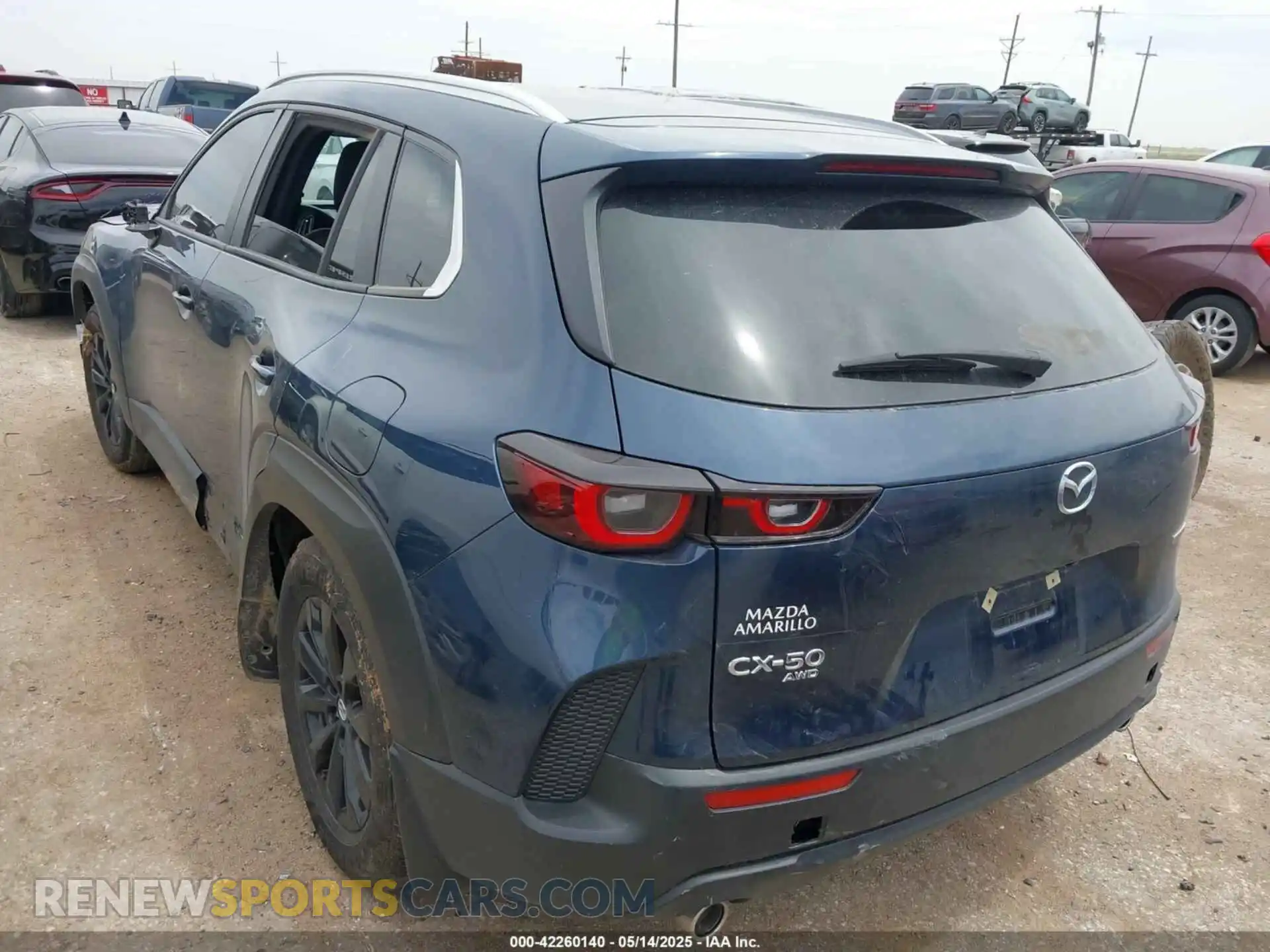3 Photograph of a damaged car 7MMVABAM6RN239990 MAZDA CX-50 2024